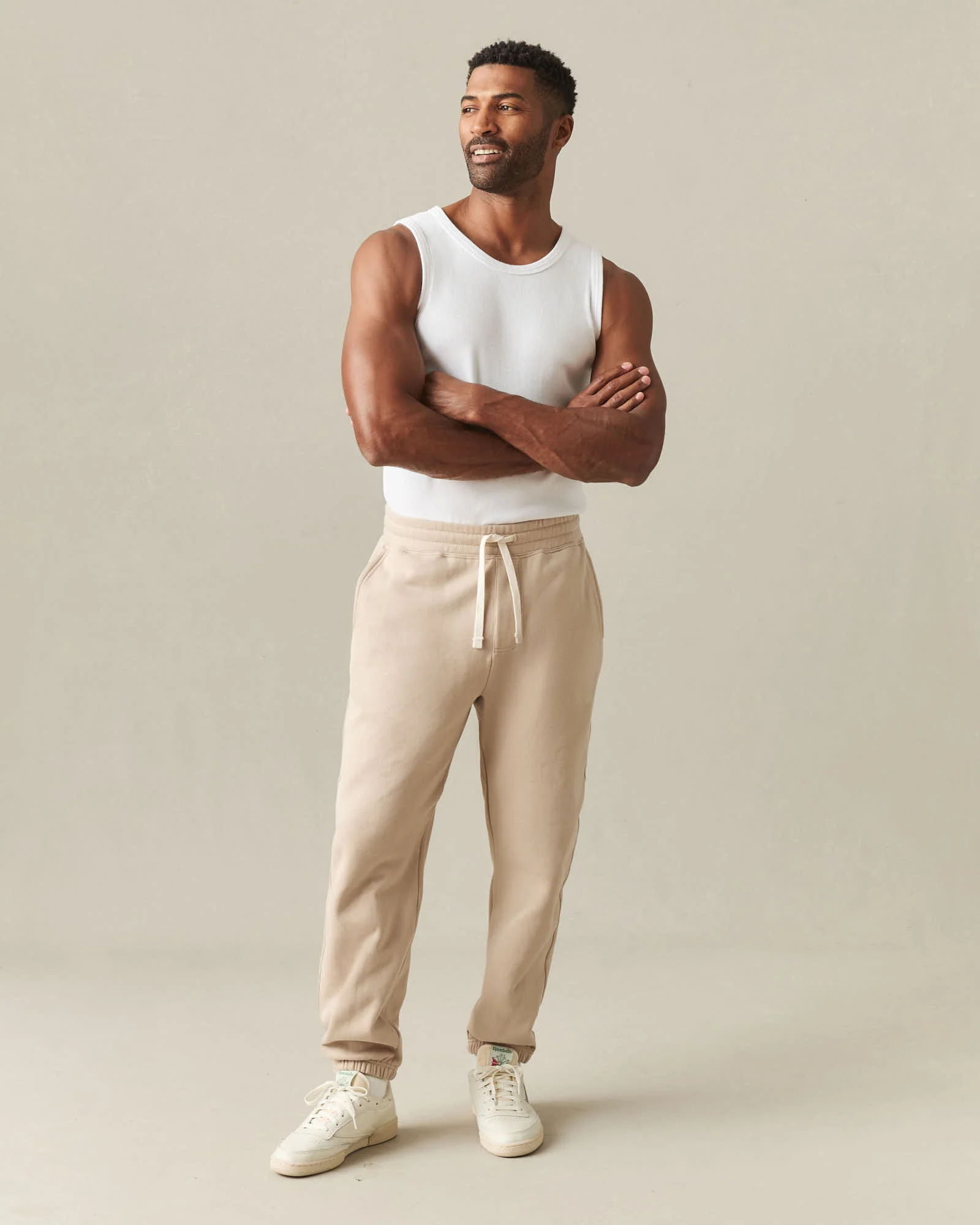 Men's Rib Tank - White - Image 6
