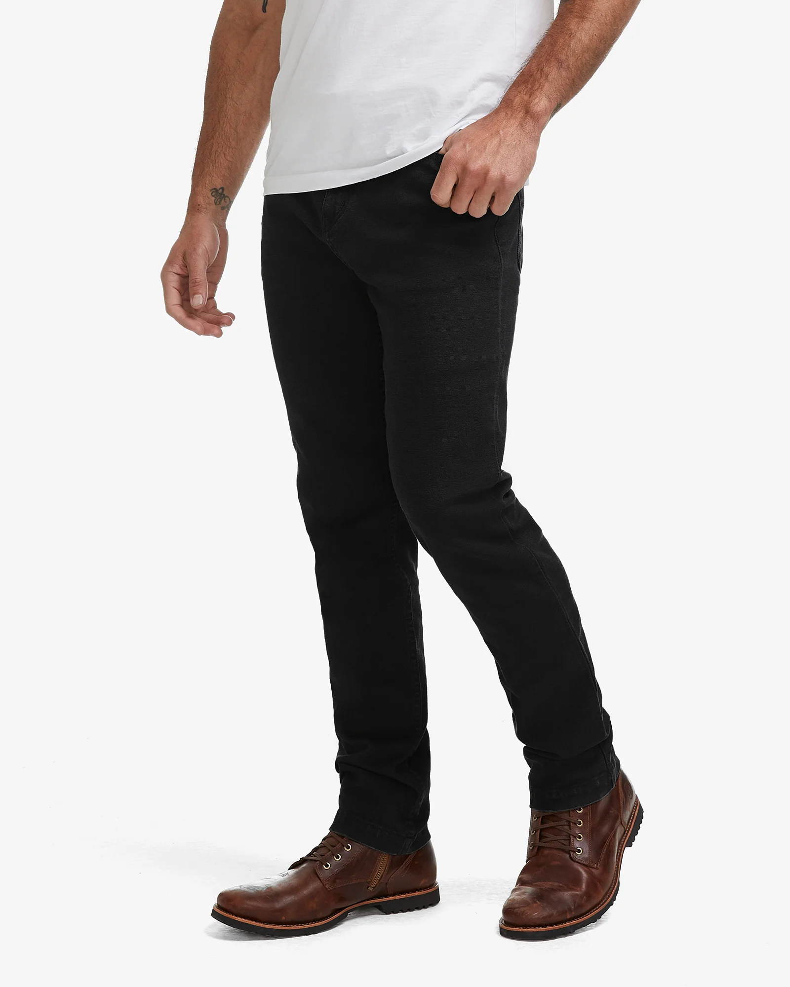 Men's Roughneck Pant Slim - Super Black - Image 4