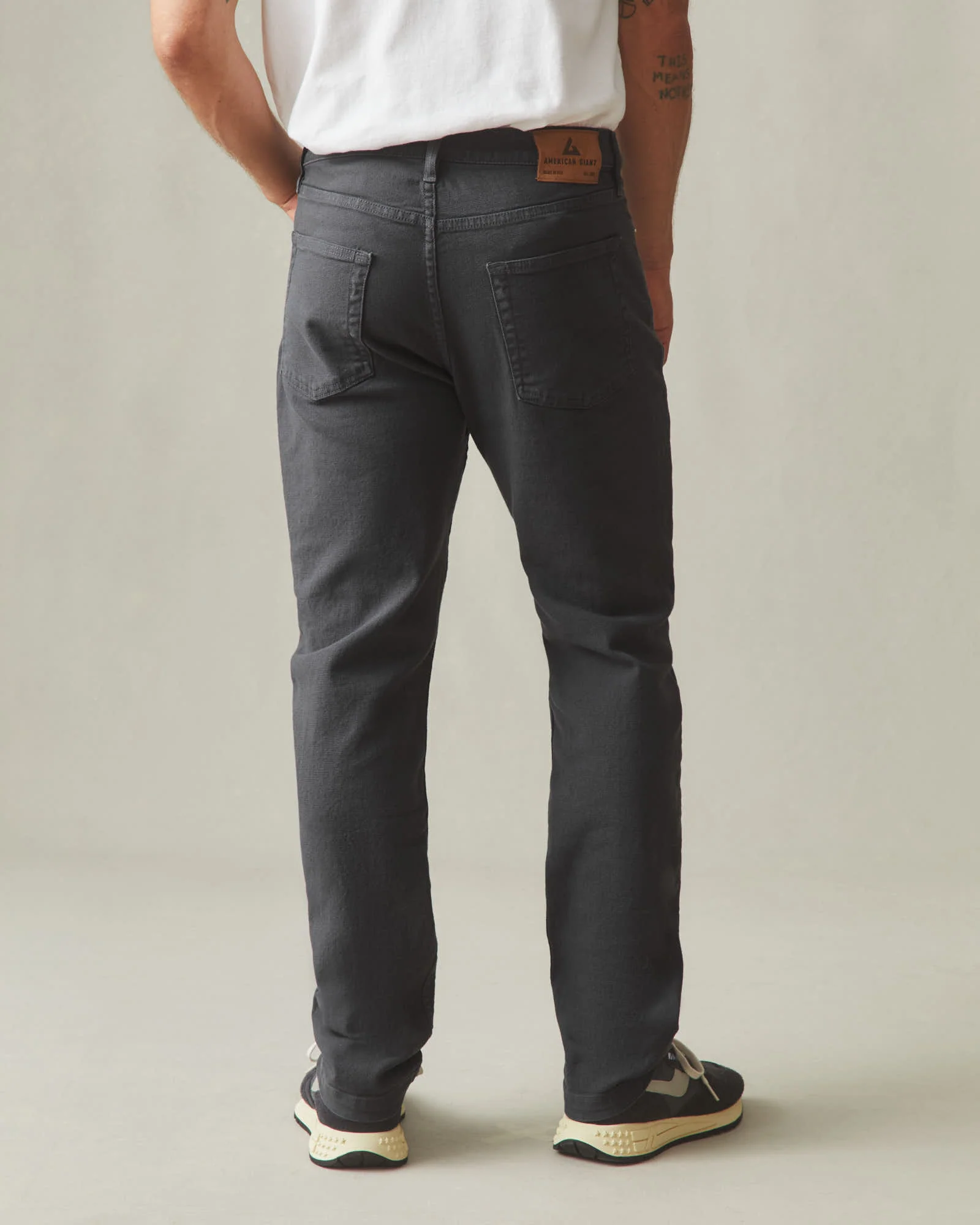Men's Roughneck Pant Straight - Cast Iron - Image 4