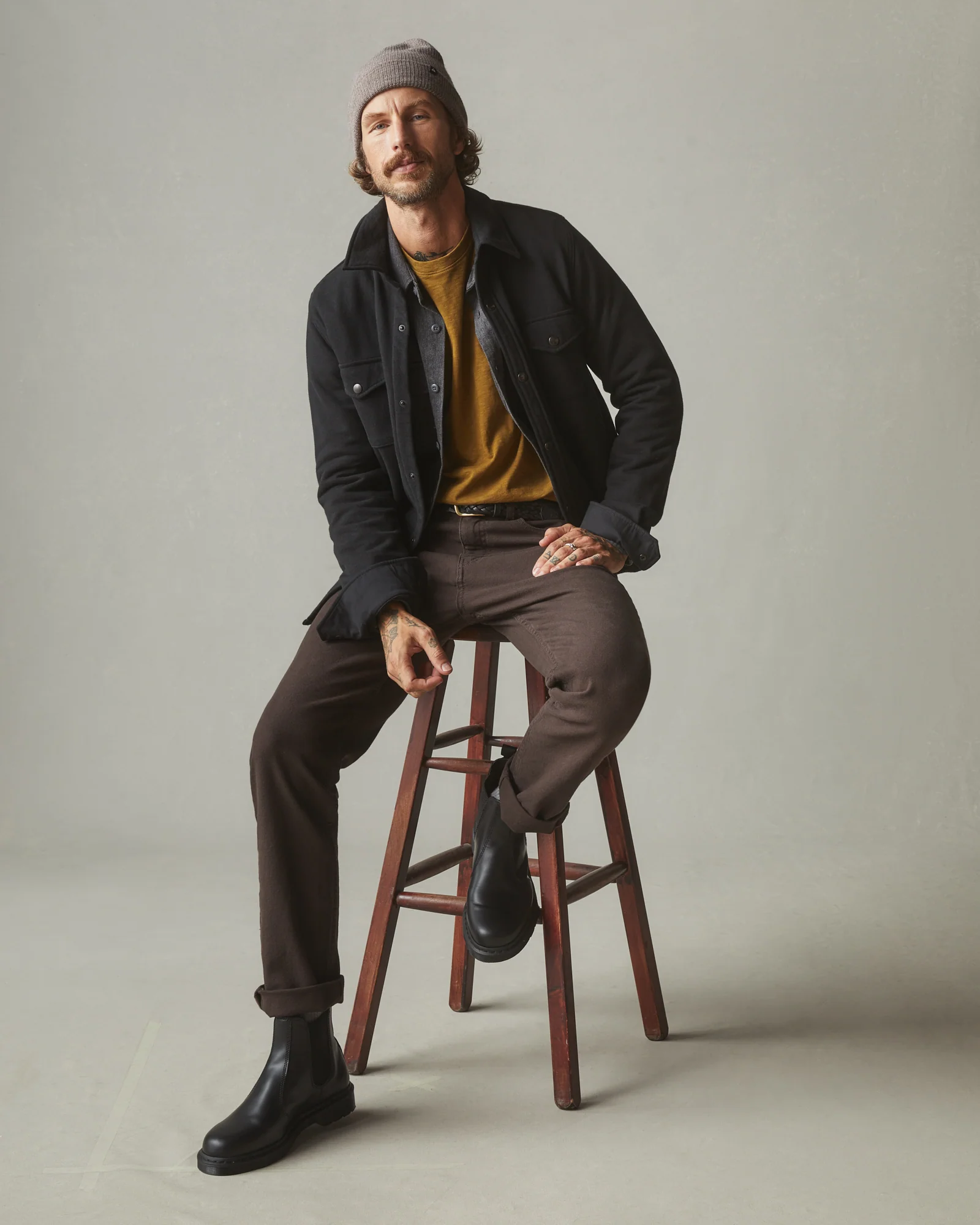 Men's Roughneck Pant Straight - Chocolate Brown - Image 5