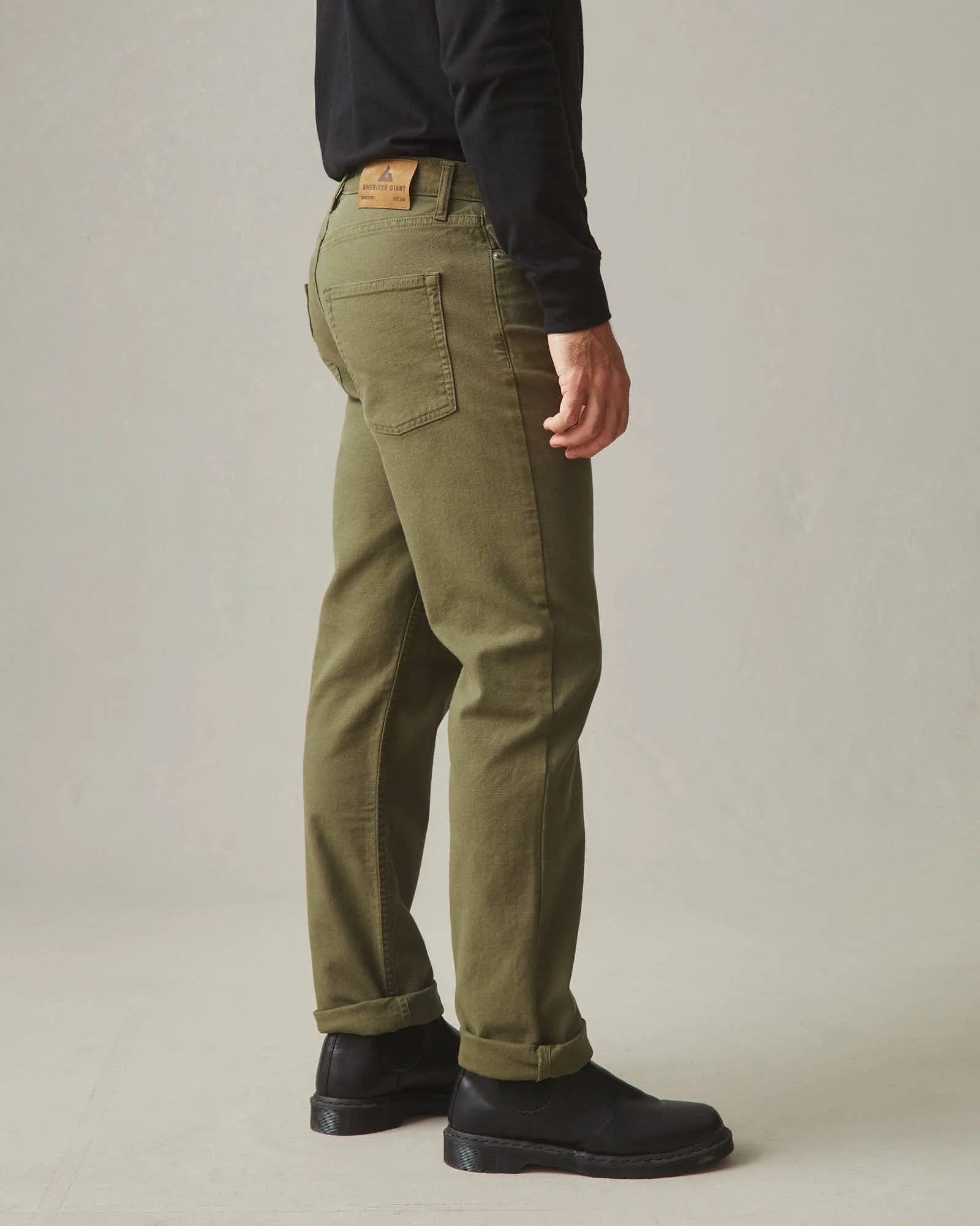 Men's Roughneck Pant Straight - Drab Olive - Image 3