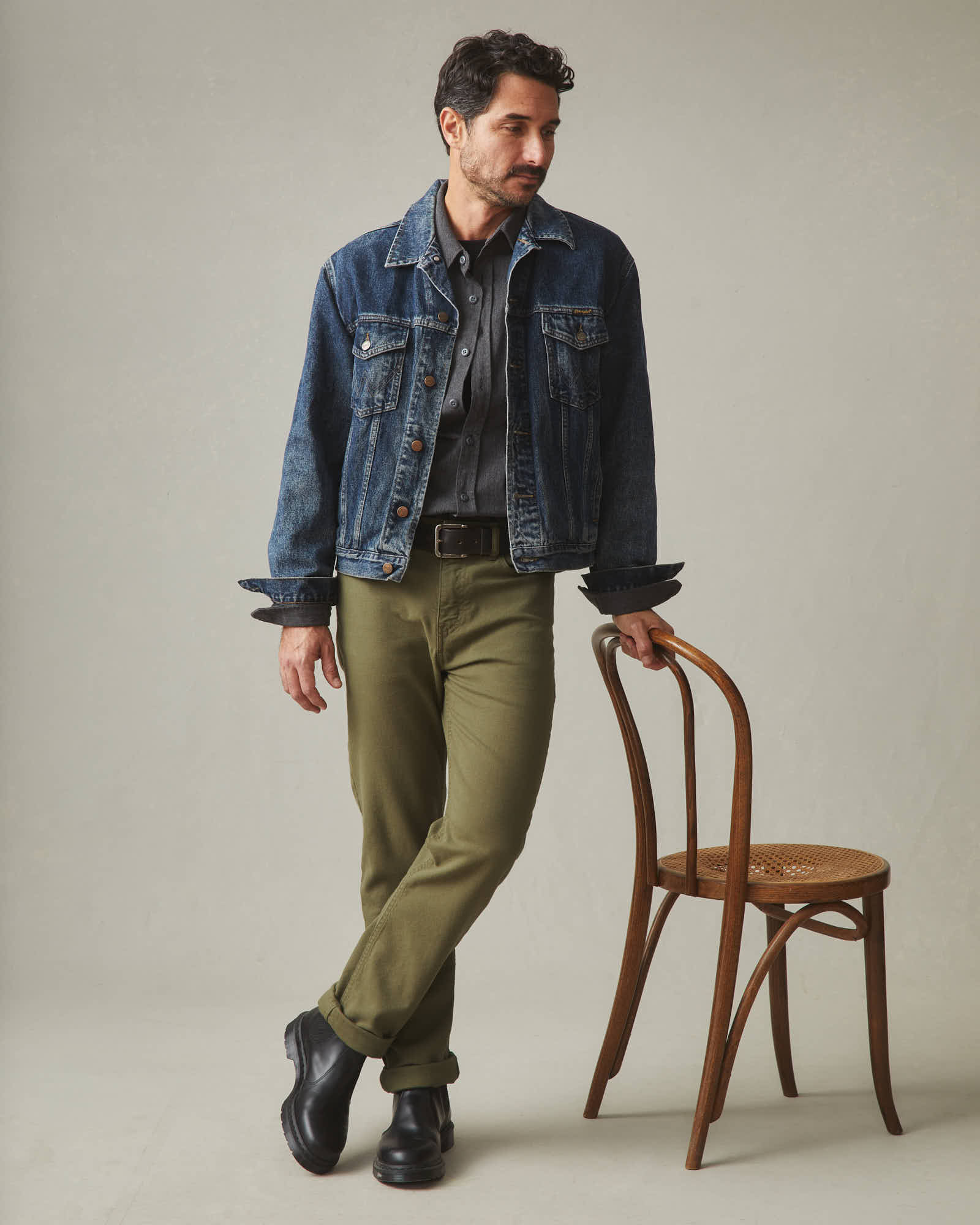 Men's Roughneck Pant Straight - Drab Olive - Image 5