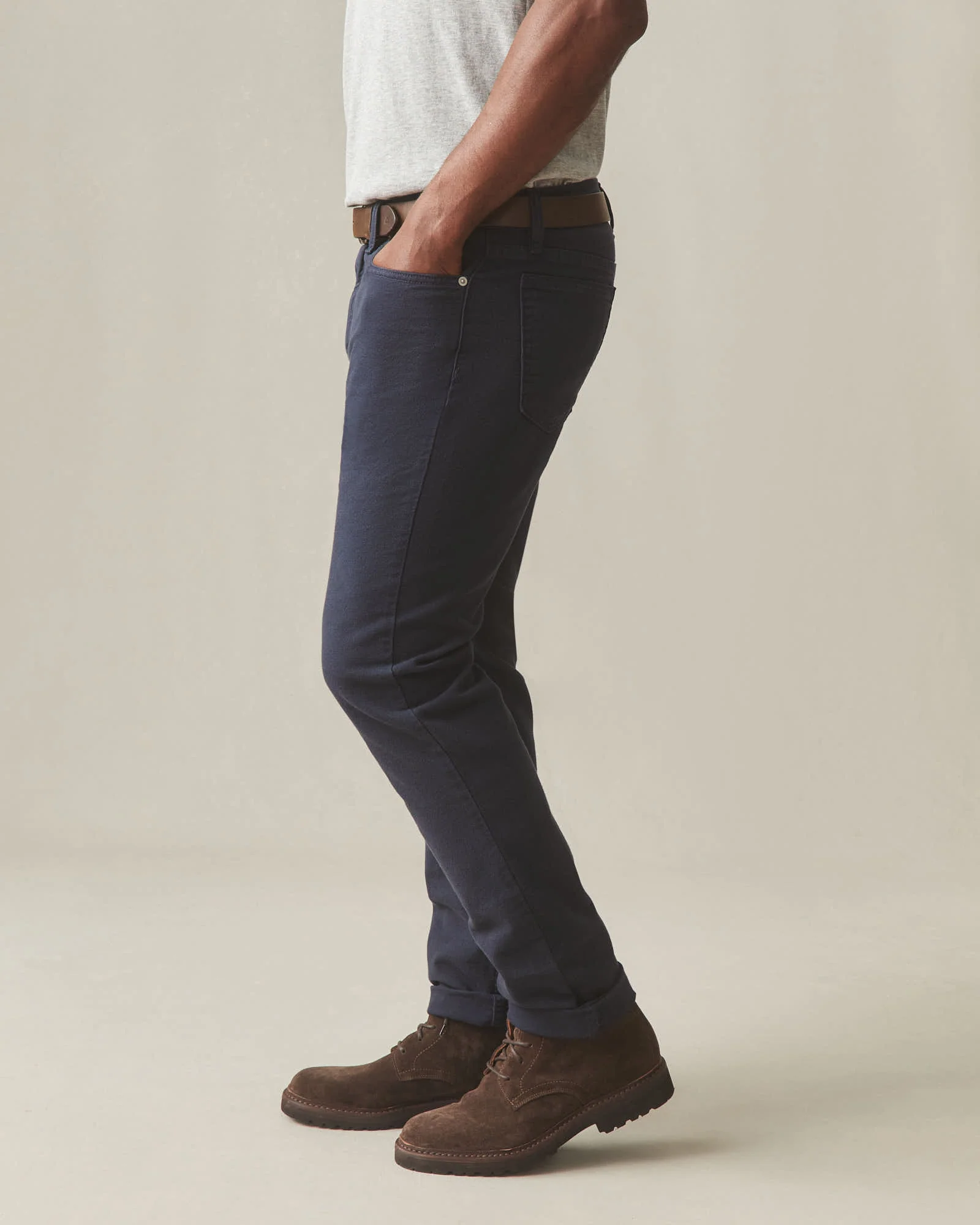 Men's Roughneck Pant Straight - Dress Navy - Image 3