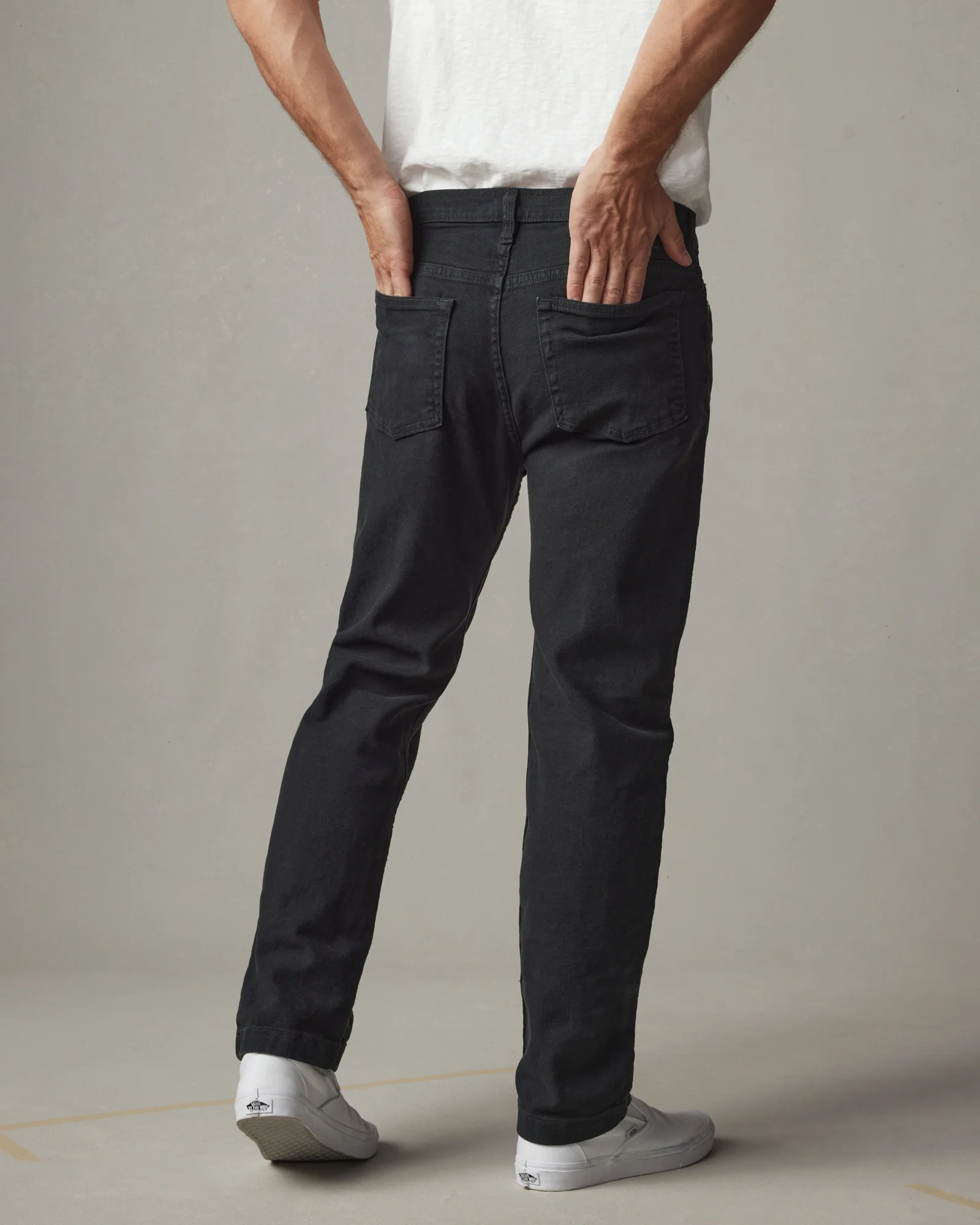 Men's Roughneck Pant Straight - Super Black - Image 4