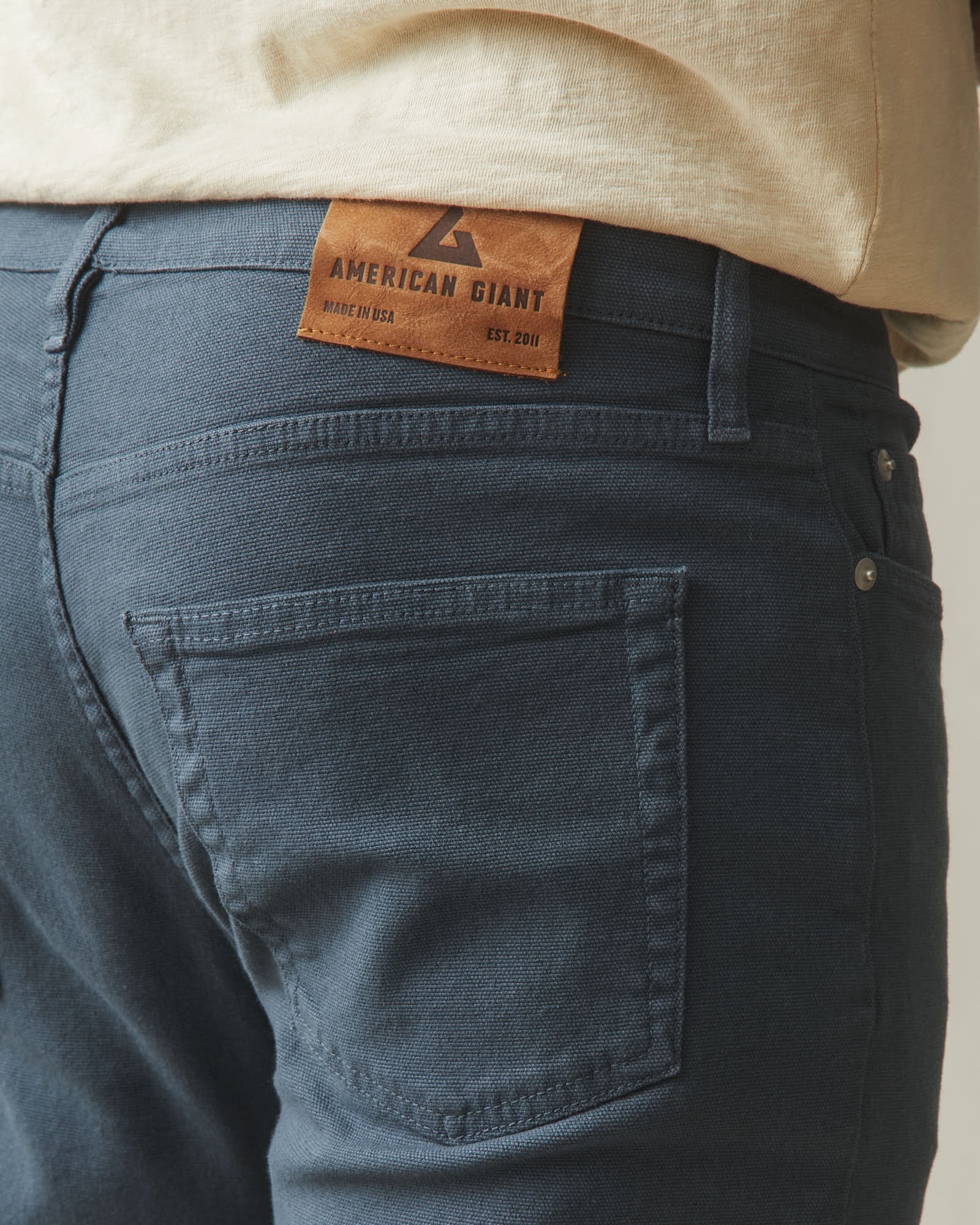 Men's Roughneck Pant Straight - Vintage Indigo - Image 5