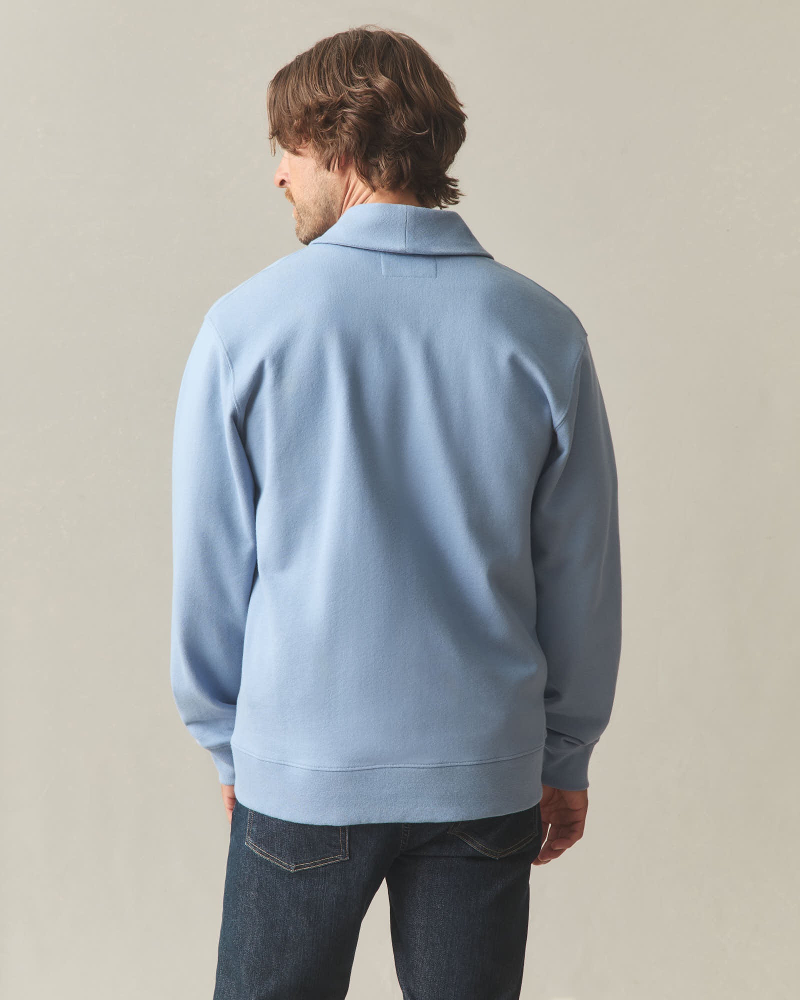 Men's Shawl Collar Cardigan - Infinity - Image 4