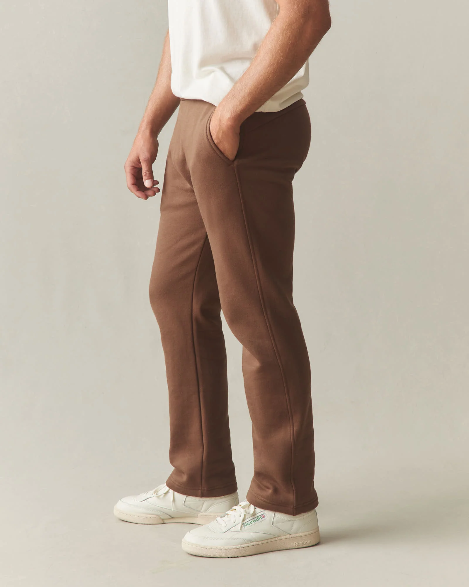 Men's Straight Sweatpant - Cocoa - Image 3