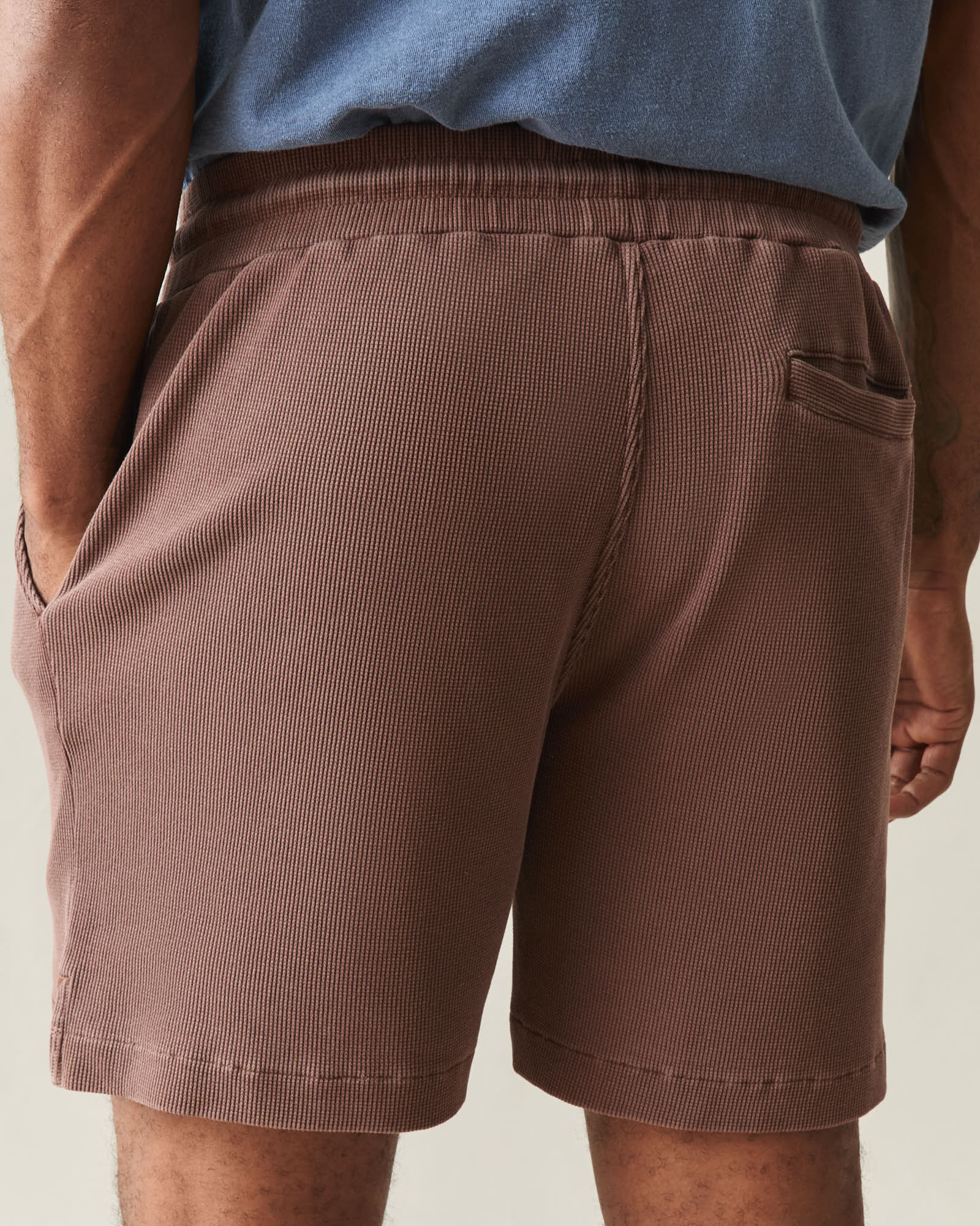 Men's Thermal Shorts - Tiramisu - Image 5