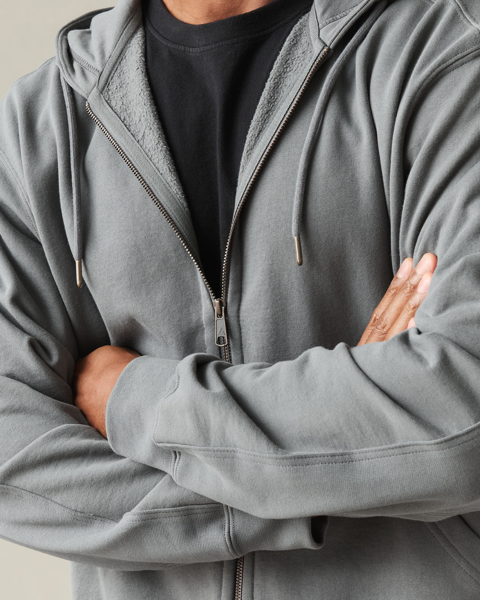 Men's Relaxed Classic Full Zip - Lava Smoke - Image 4