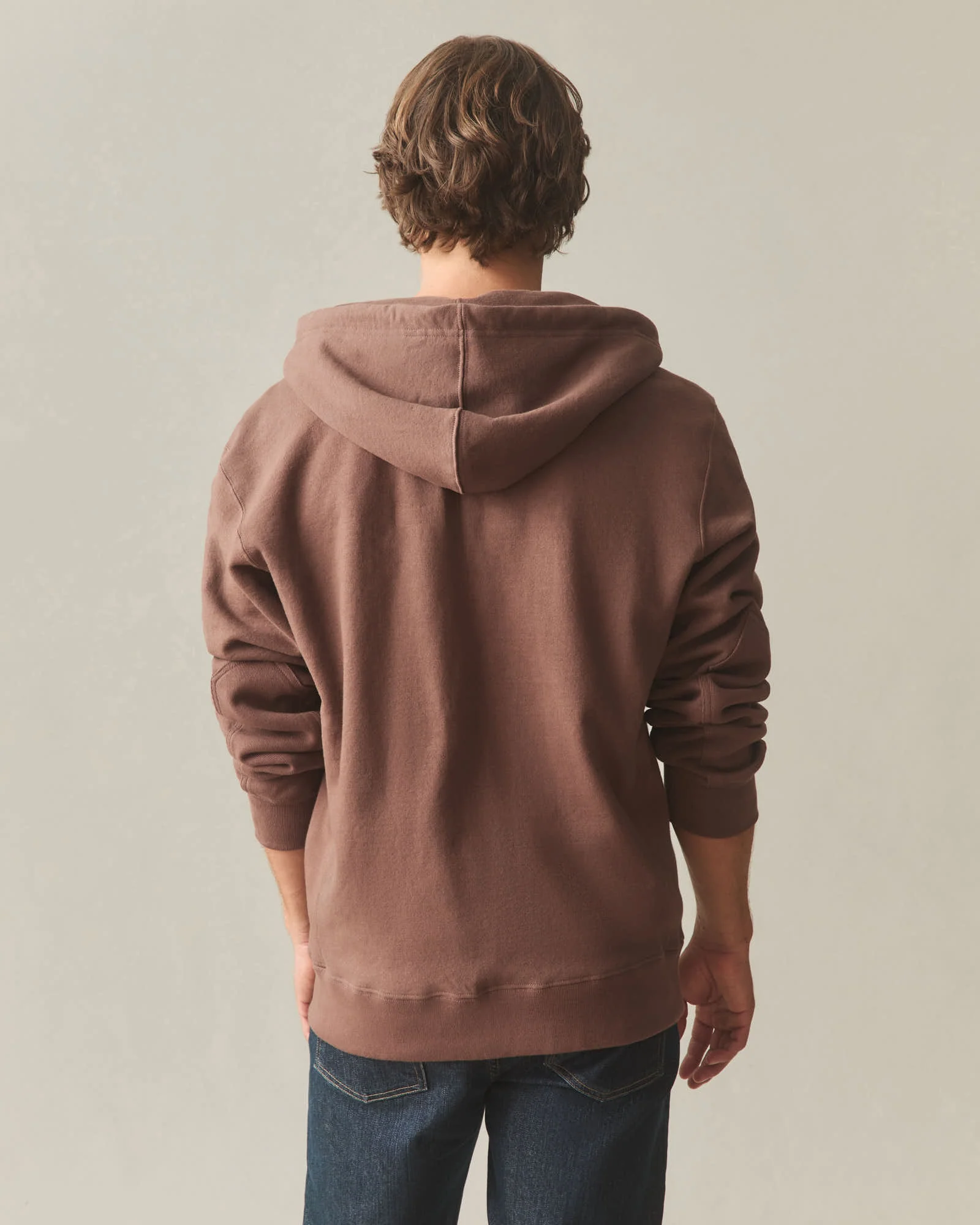 Men's Relaxed Classic Full Zip - Soft Silt - Image 5