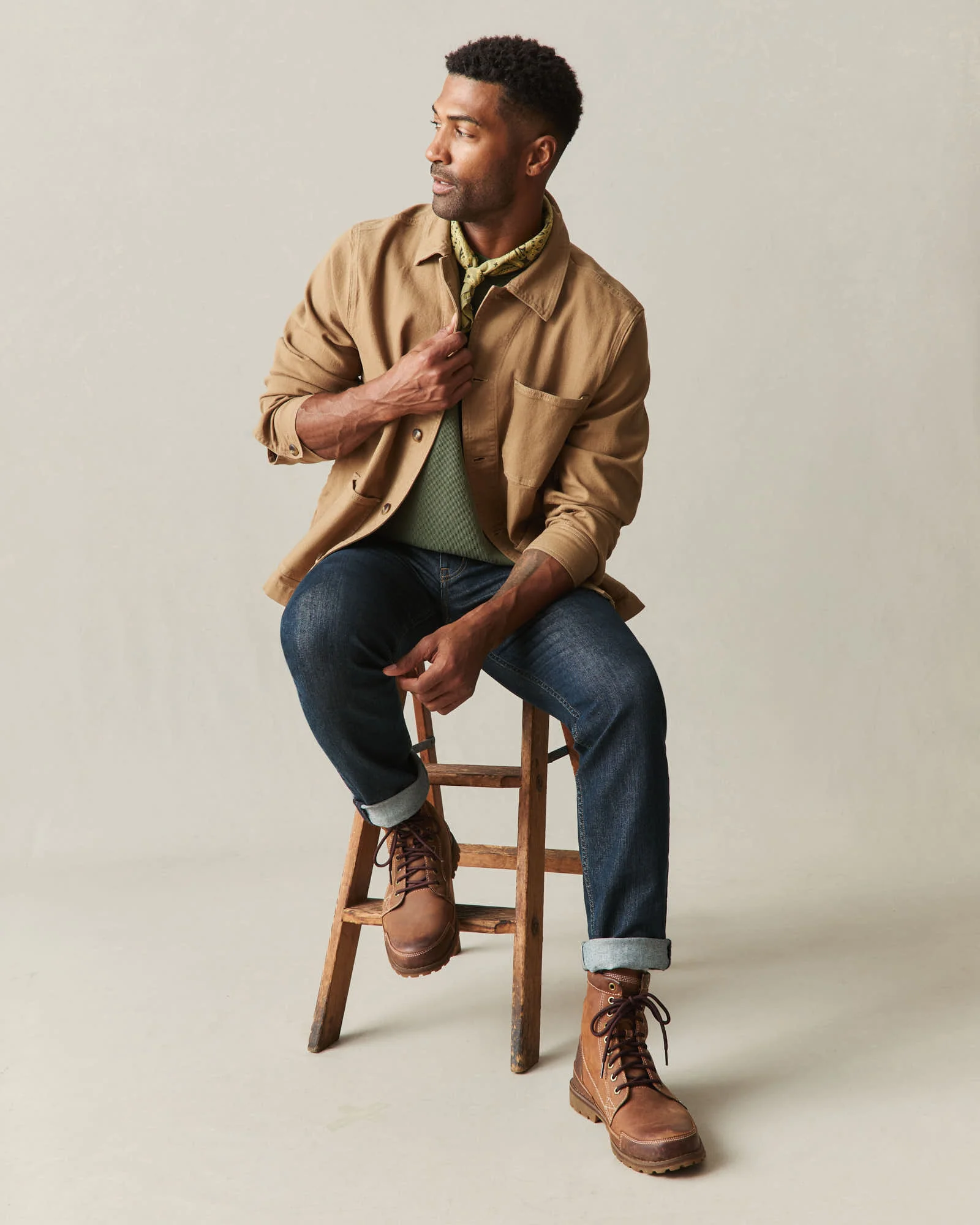 Men's Roughneck Jacket - Ermine - Image 6