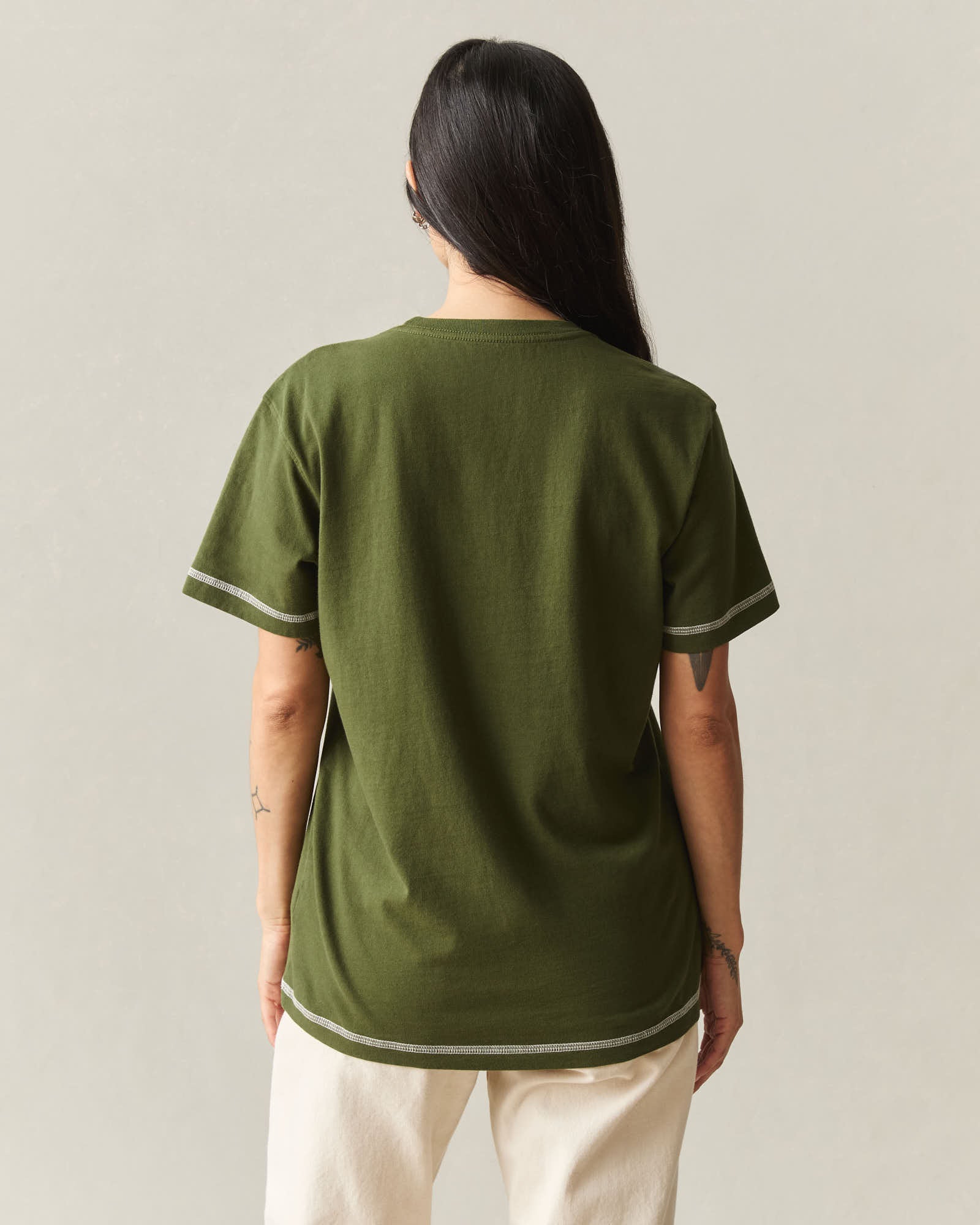 Unisex St. Patrick's Pocket Tee - Rifle Green - Image 6