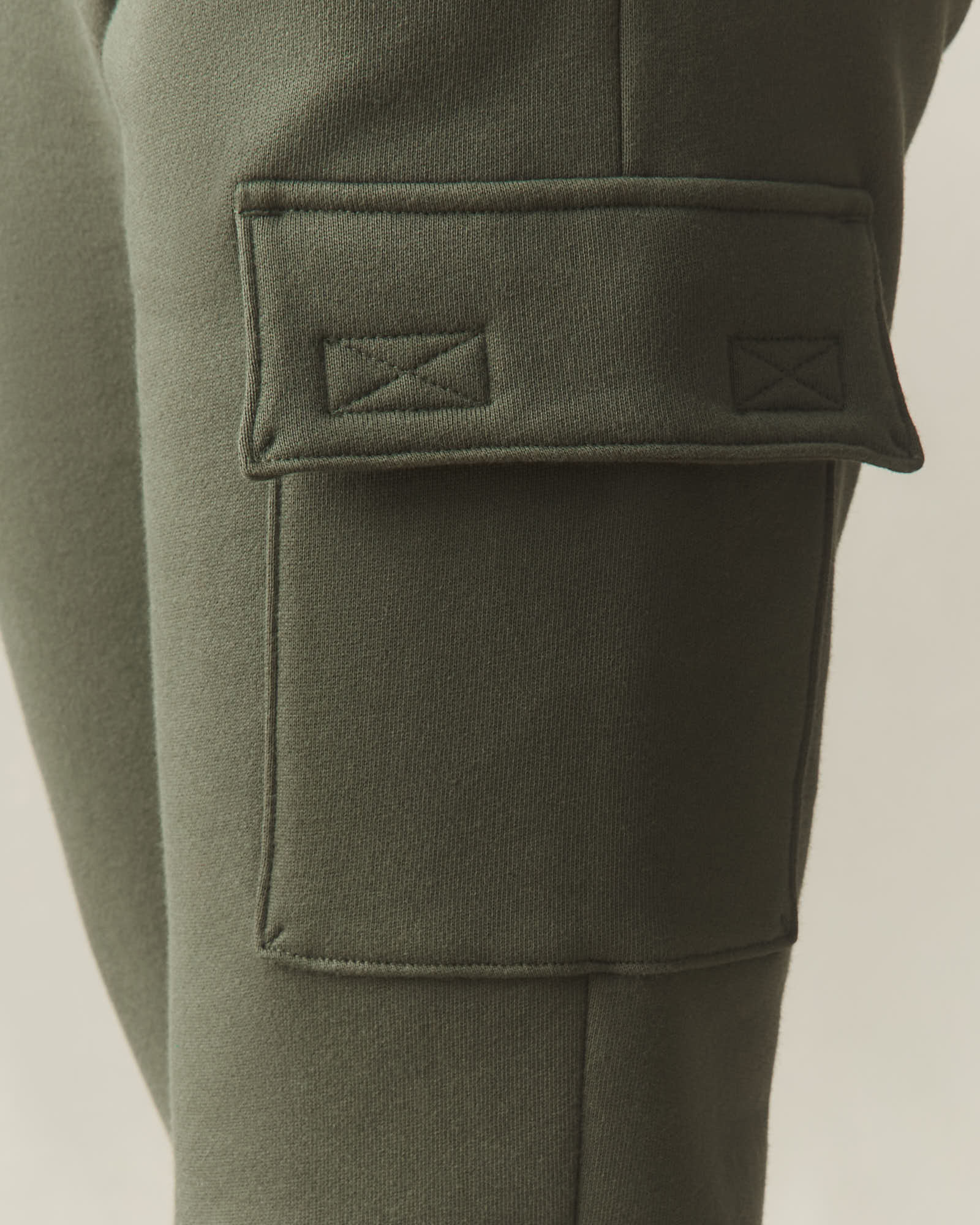 Women's Cargo Straight Sweatpant - Loden - Image 4
