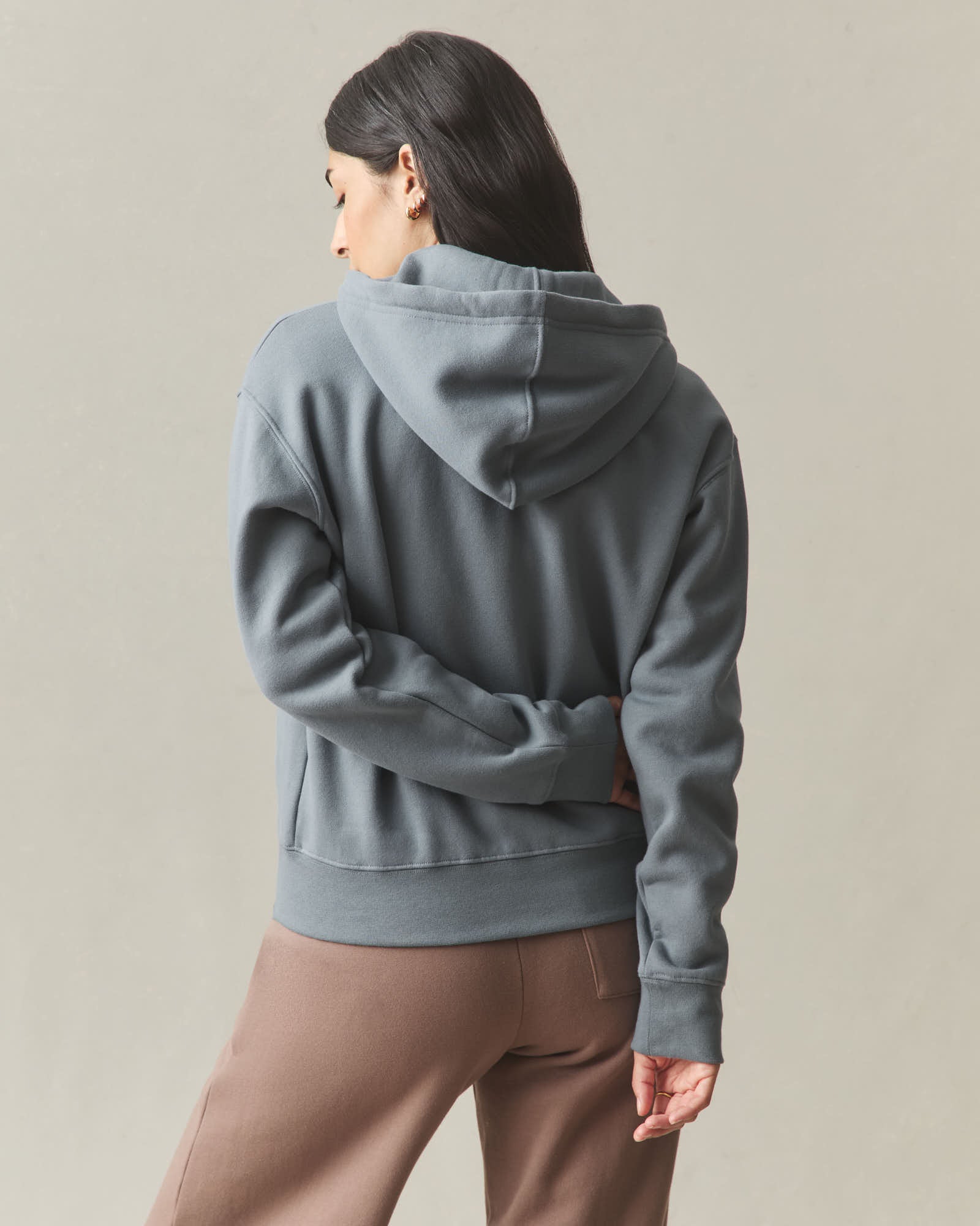 Women's Carolina Midweight Full Zip - Monument - Image 4