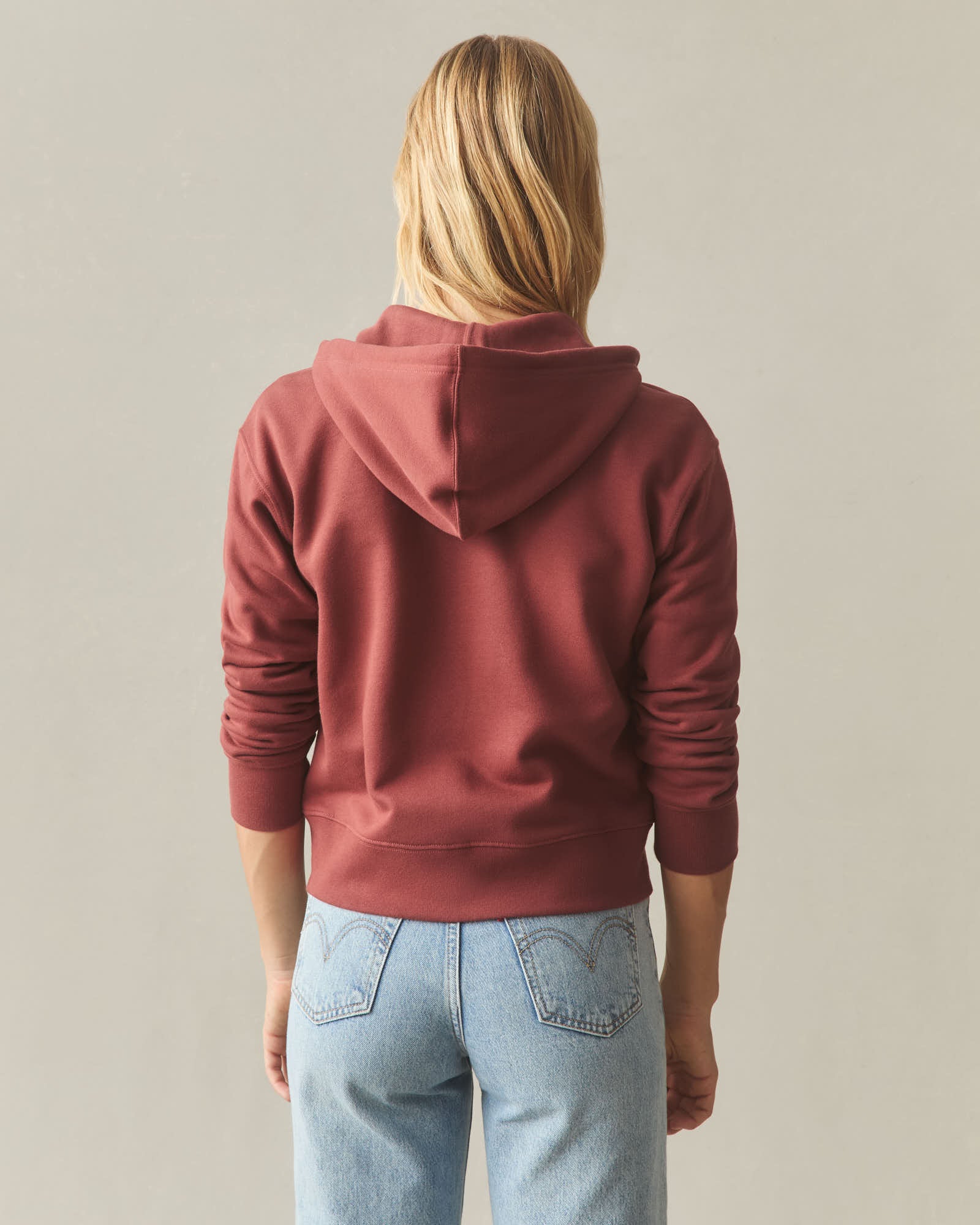 Women's Midweight Full Zip - Spiced Apple - Image 4