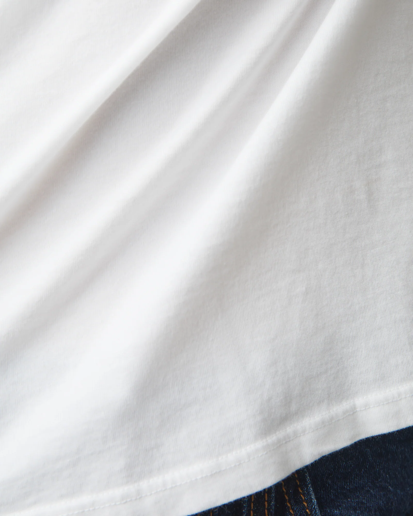 Women's Classic Cotton Crew Tee - White - Image 4