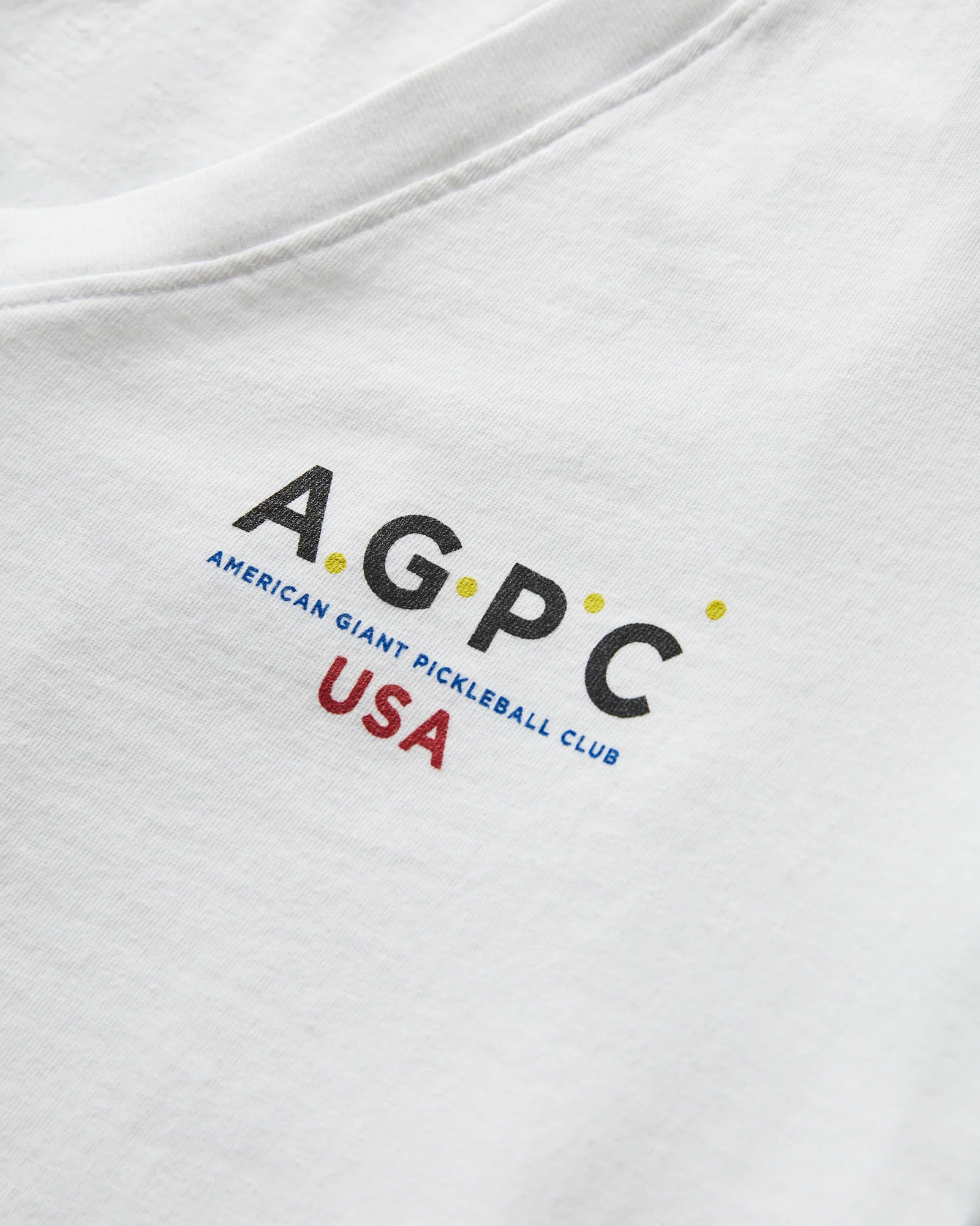 AGPC: Women's Classic Cotton V-Neck Tee - White - Image 3