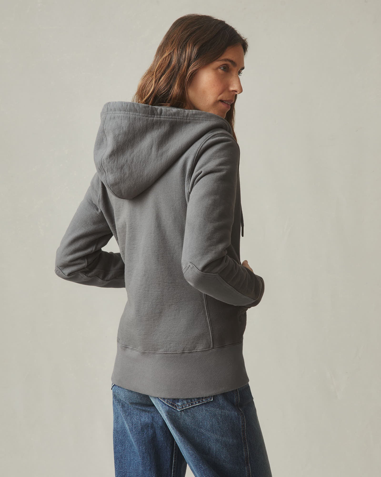 Women's Classic Full Zip - Dark Charcoal - Image 4