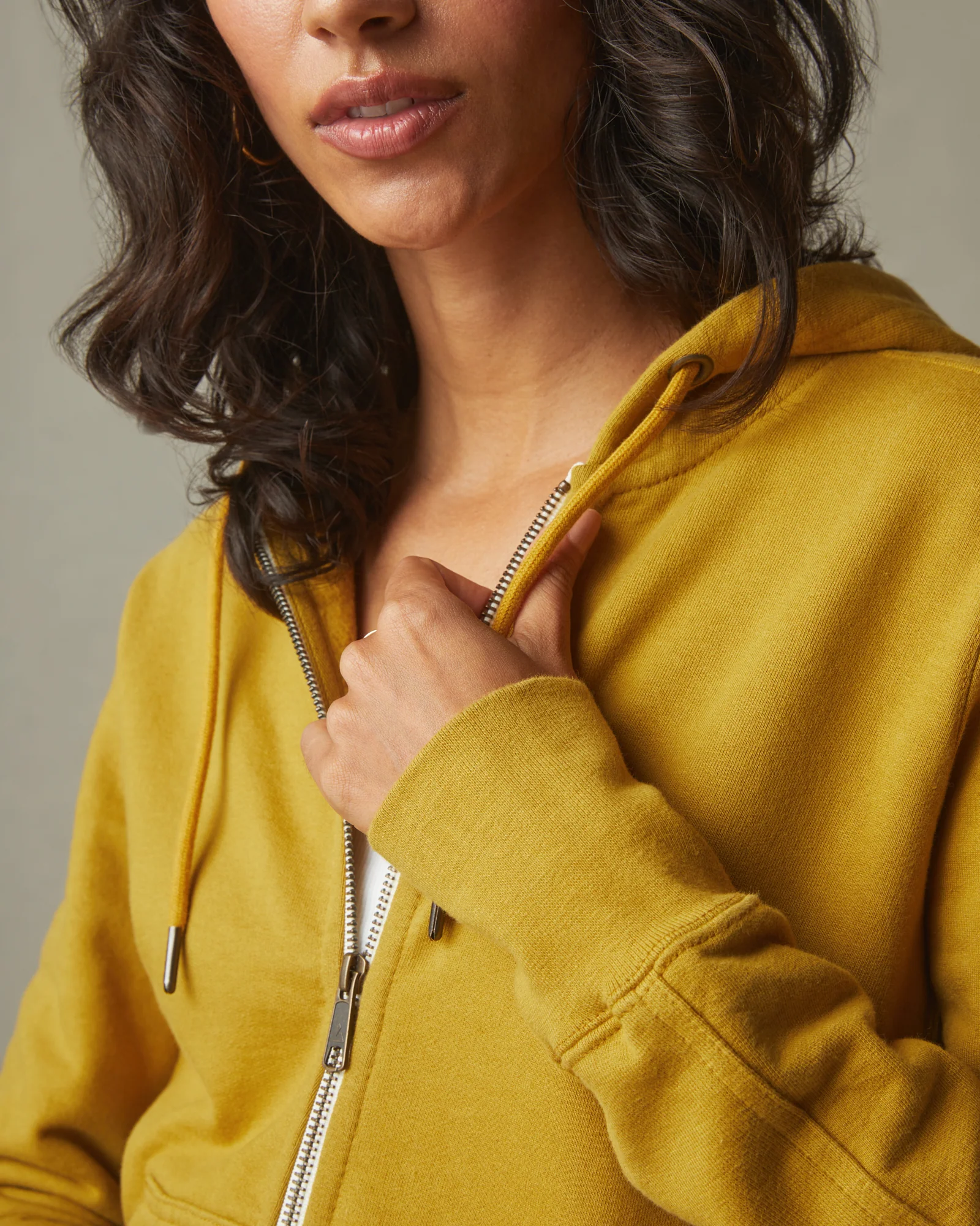 Women's Classic Full Zip - Dried Tobacco - Image 3