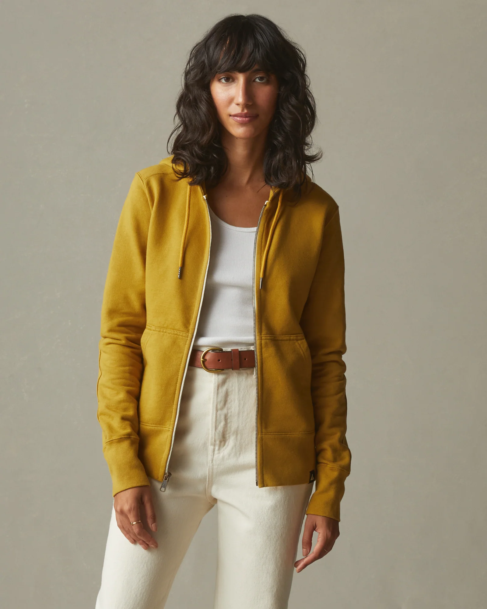 Women's Classic Full Zip - Dried Tobacco - Image 4