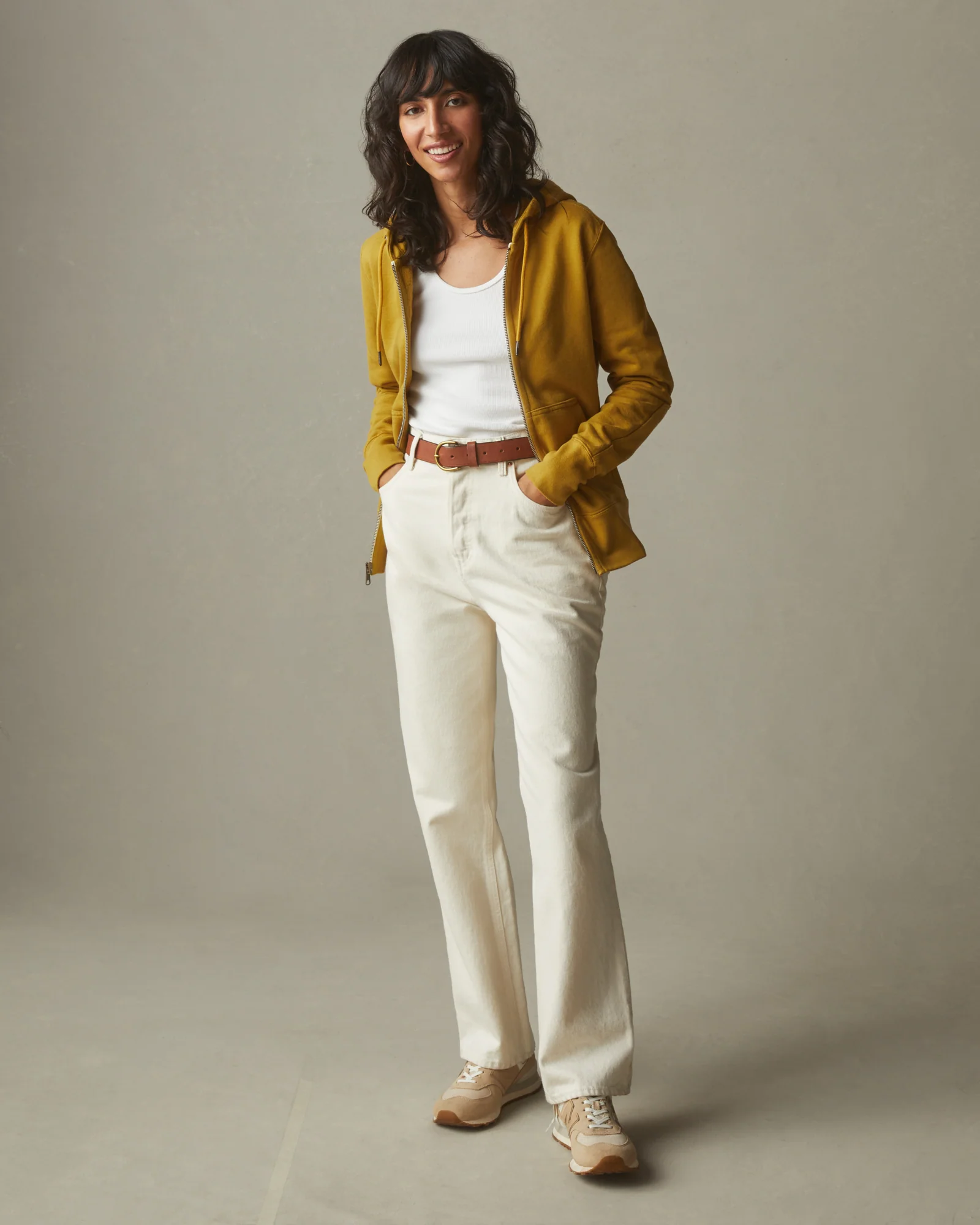 Women's Classic Full Zip - Dried Tobacco - Image 5