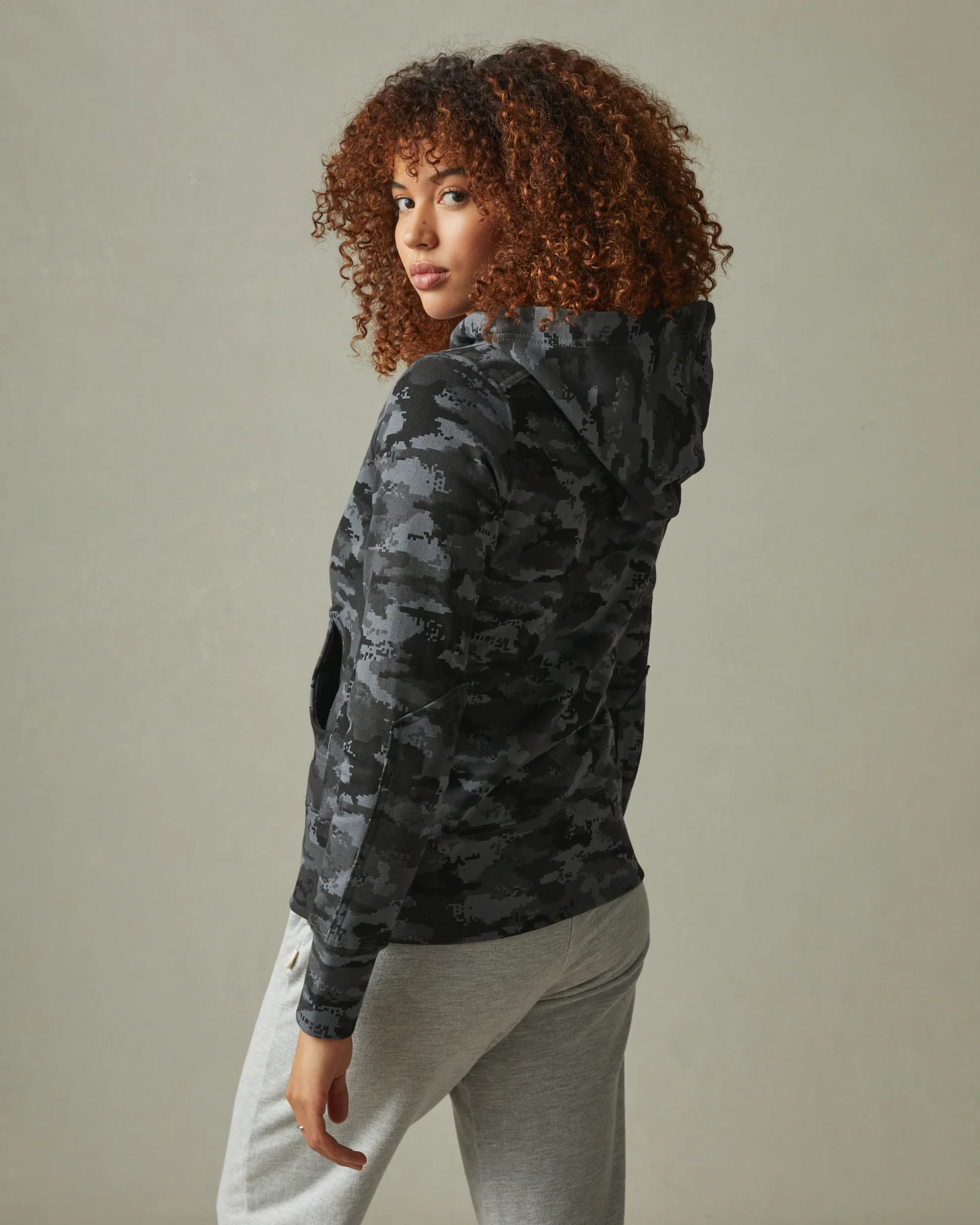 Women's Classic Full Zip - Iron Gate Digital Camo - Image 3