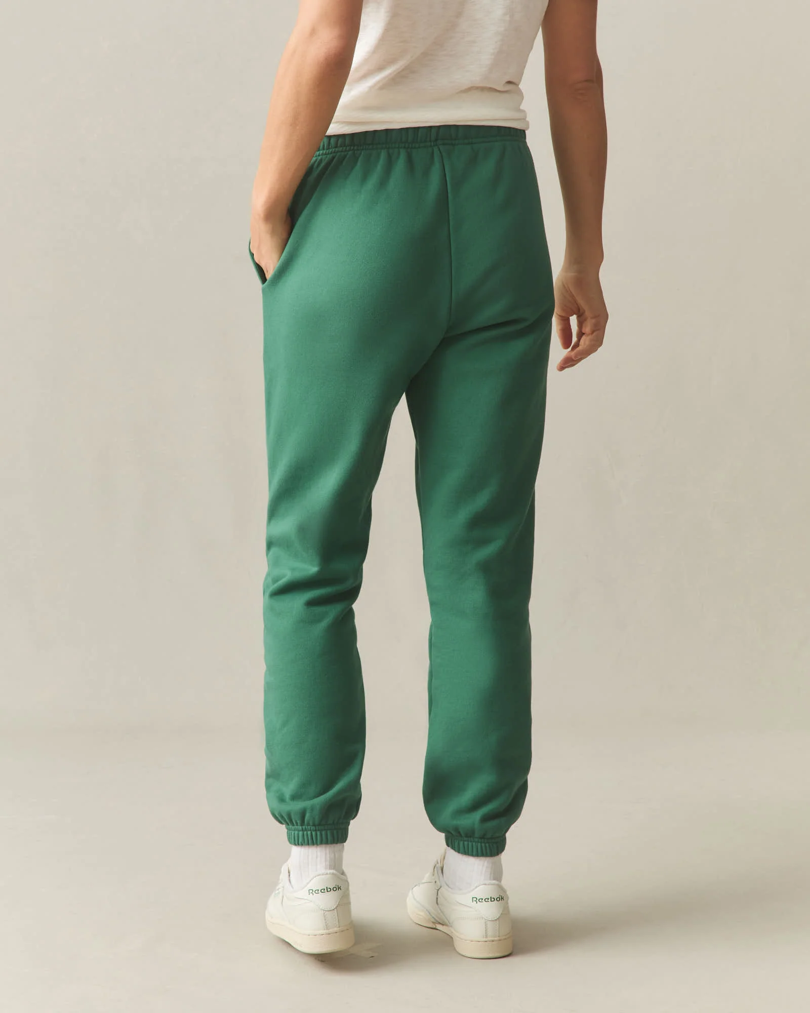 Women's Classic Sweatpant - Hunter Green - Image 3