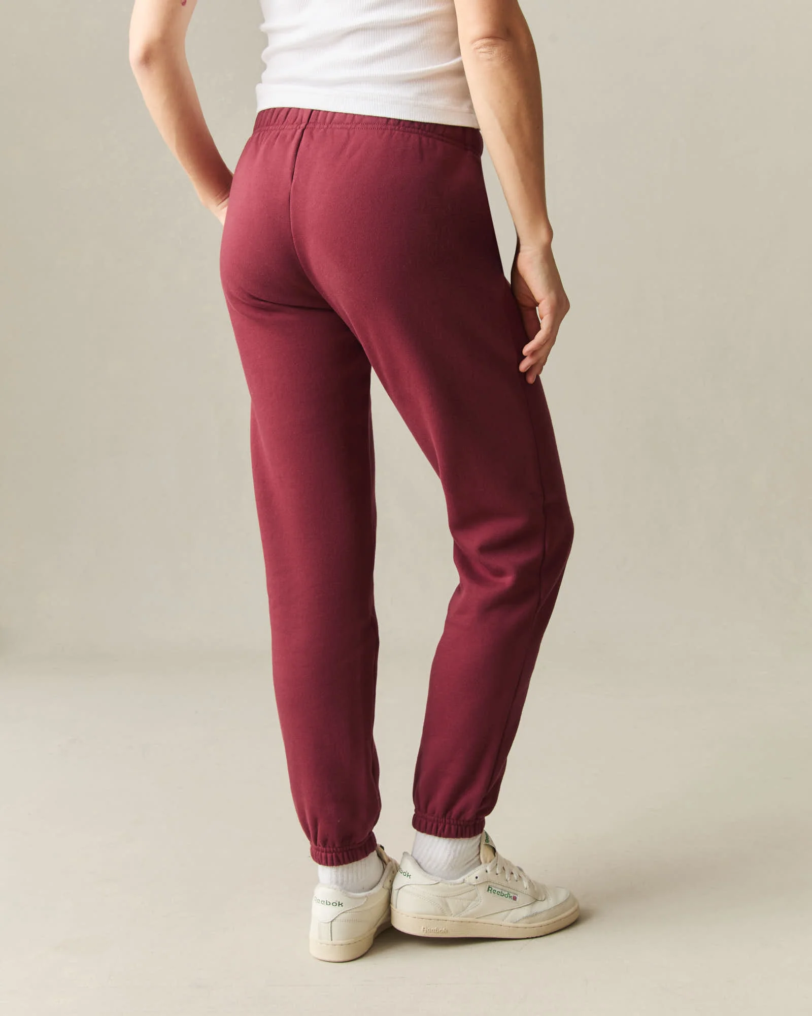 Women's Classic Sweatpant - Pomegranate - Image 2