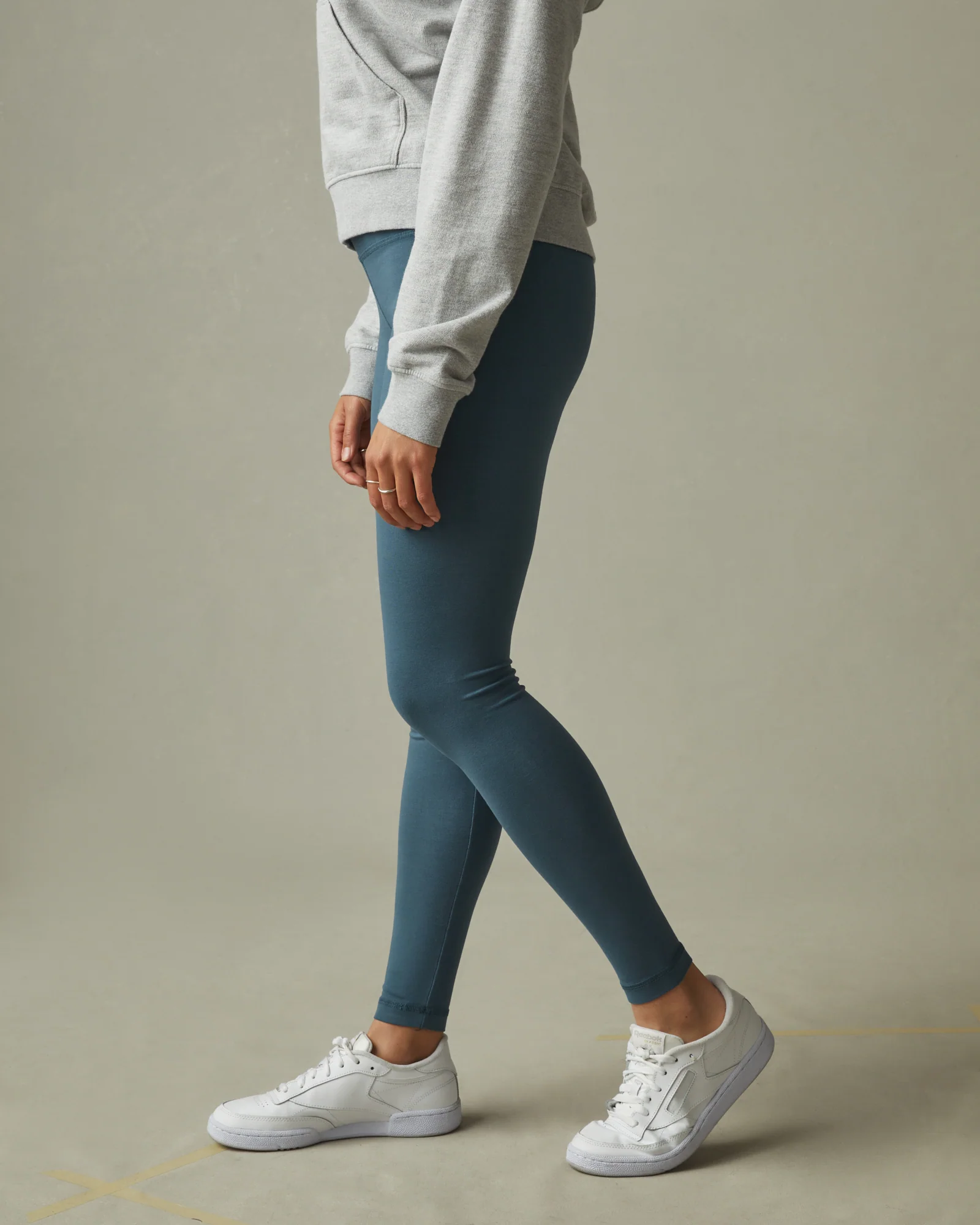 Women's Cotton Stretch Legging - Winter Sky - Image 2