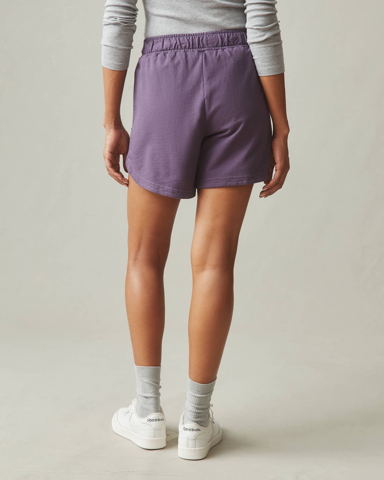 Women's Curved Hem Short - Vintage Violet - Image 4