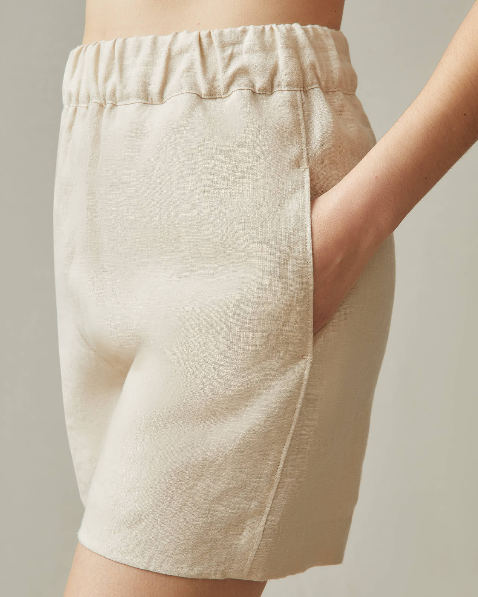 Women's Linen Short - Cotton - Image 3