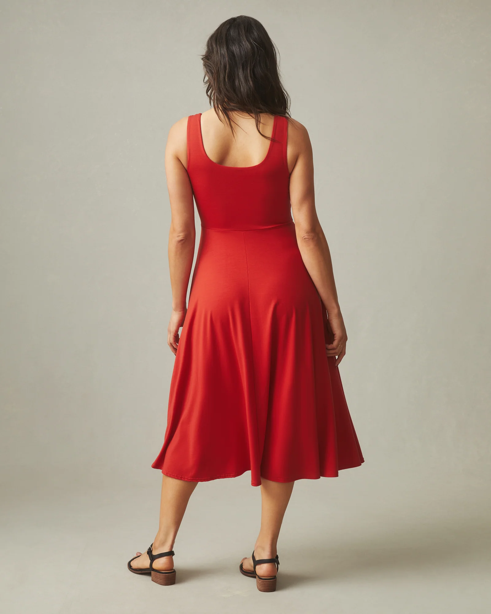 Women's Flex Dress - Crimson - Image 3