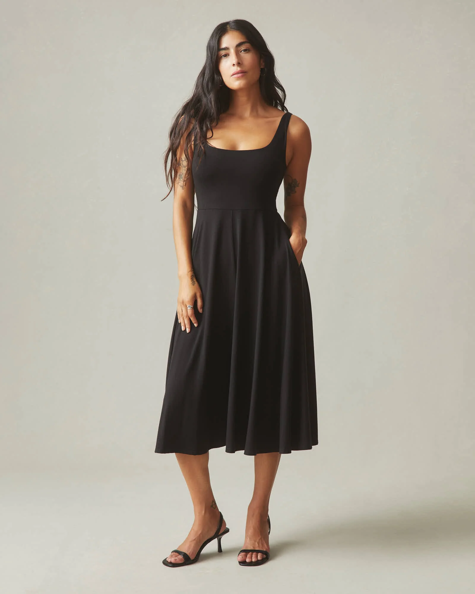 Women's Flex Dress - Meteorite - Image 3