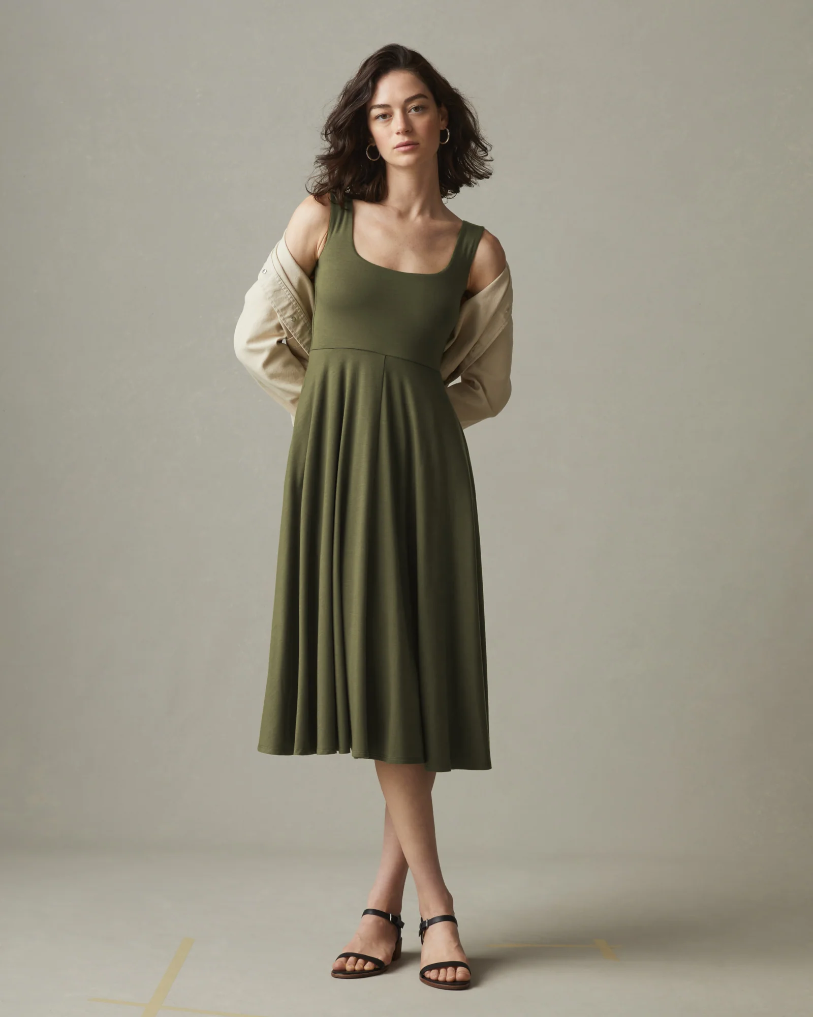Women's Flex Dress - Moss - Image 5