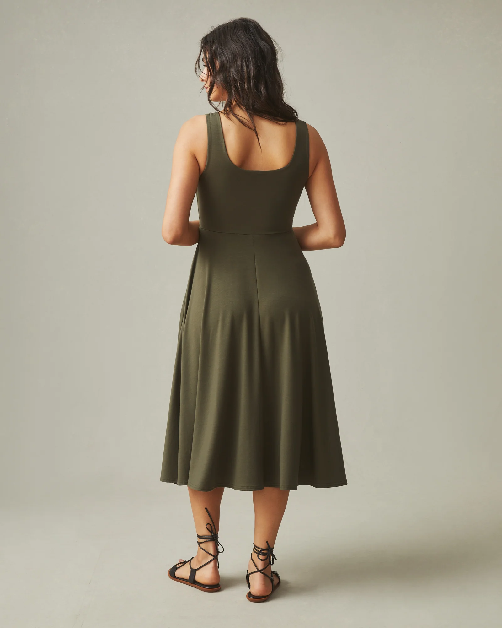 Women's Flex Dress - Olive - Image 3