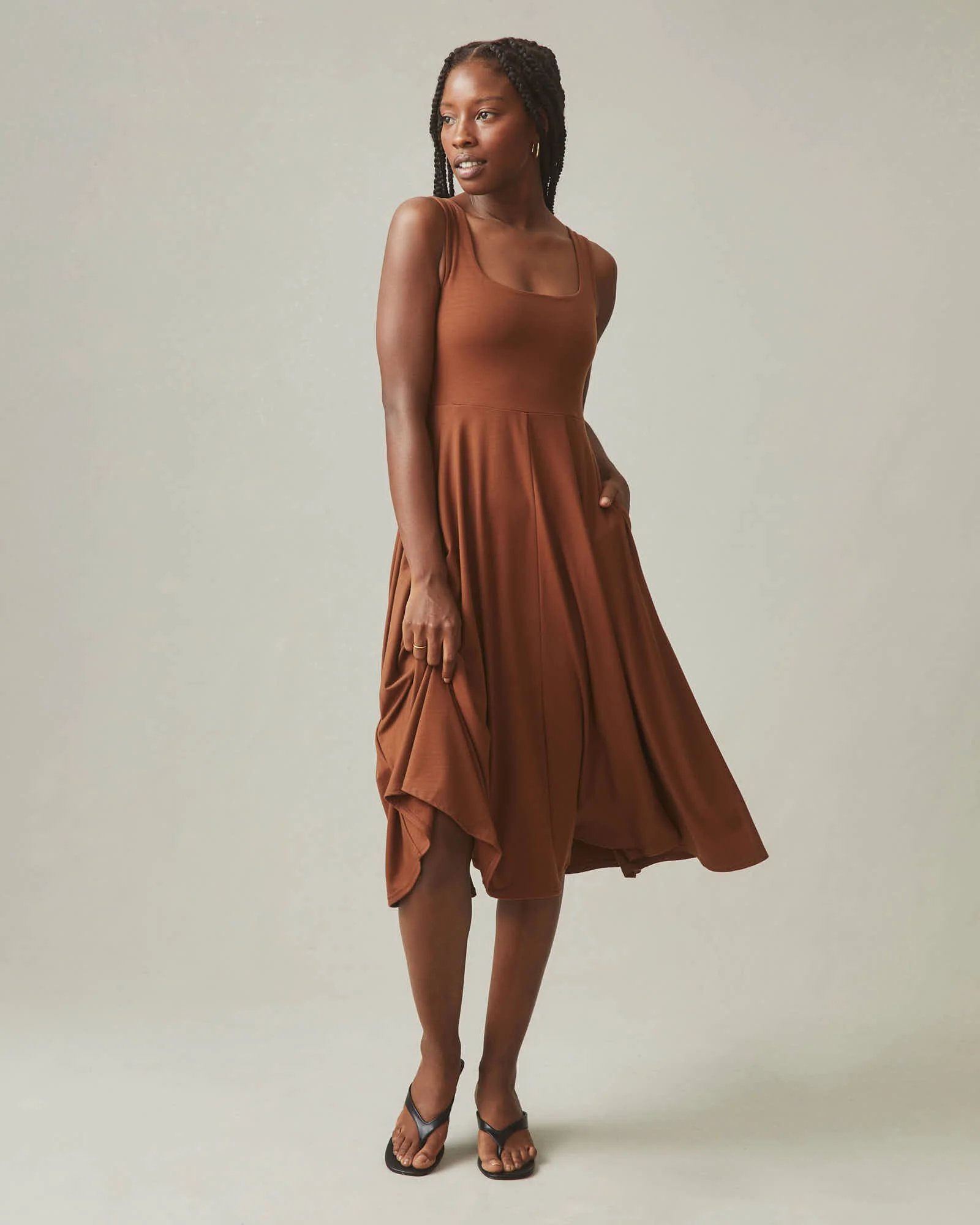 Women's Flex Dress - Sorrel Horse - Image 2