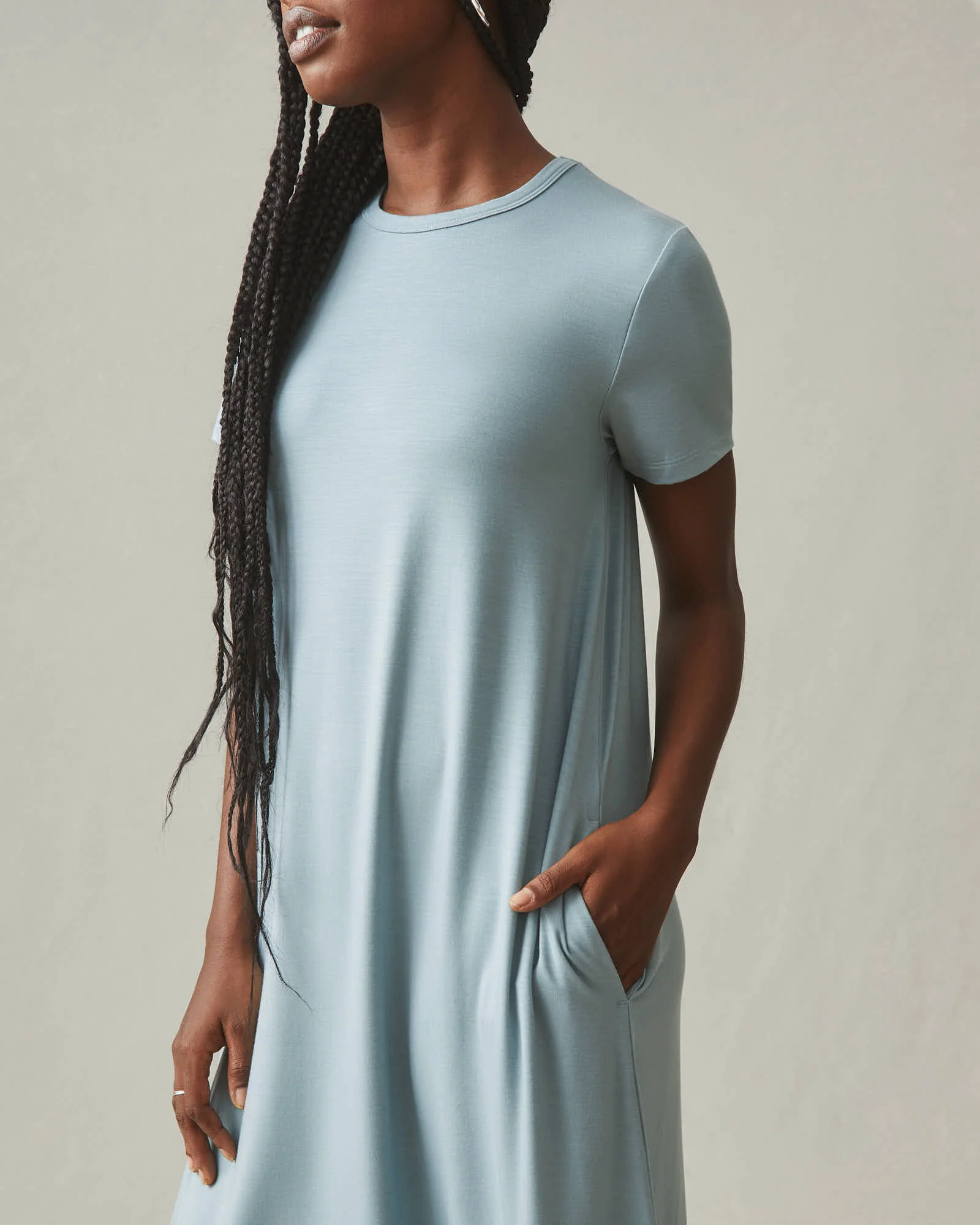 Women's Flex Maxi Dress - Arona Blue - Image 3