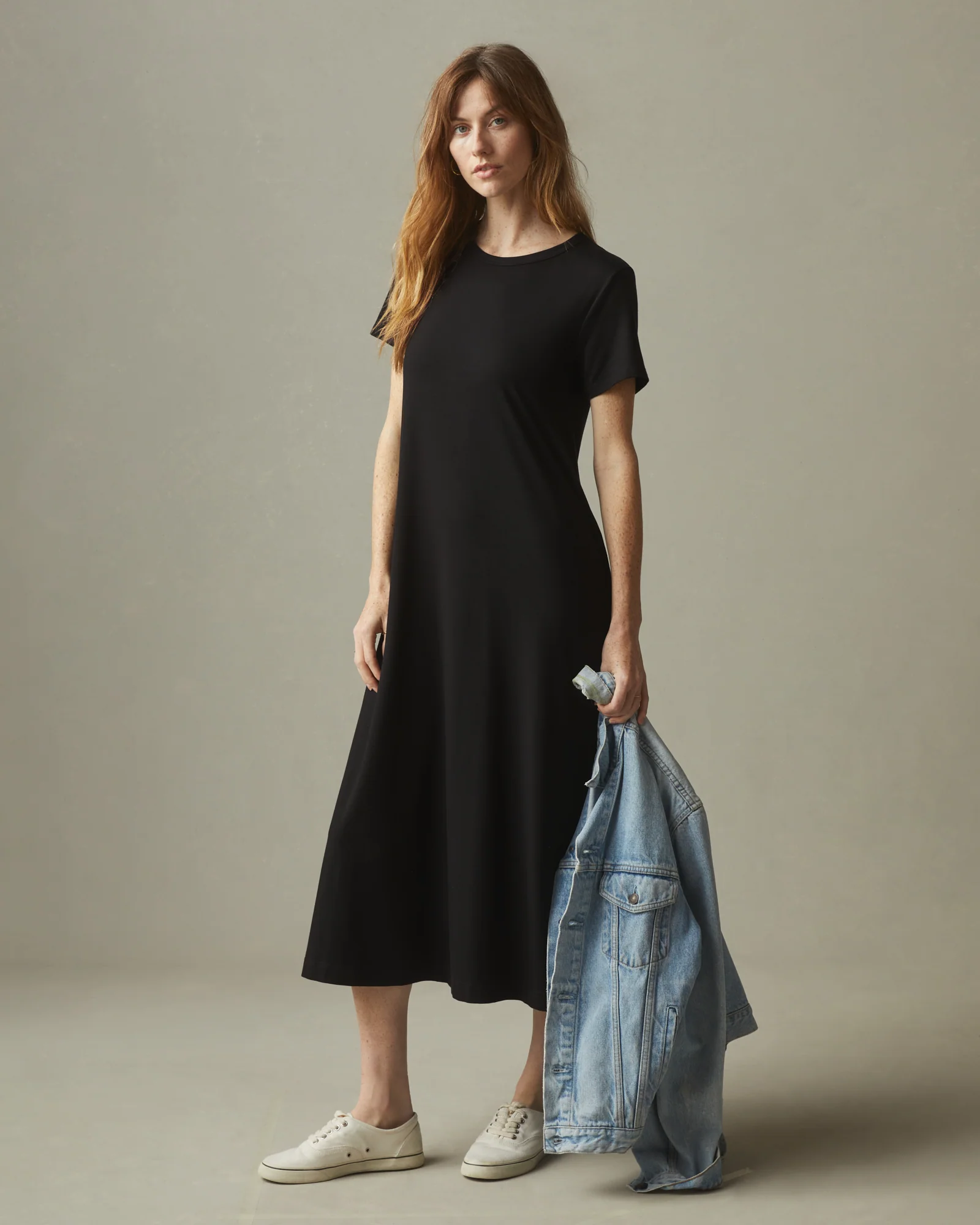 Women's Flex Maxi Dress - Meteorite - Image 4