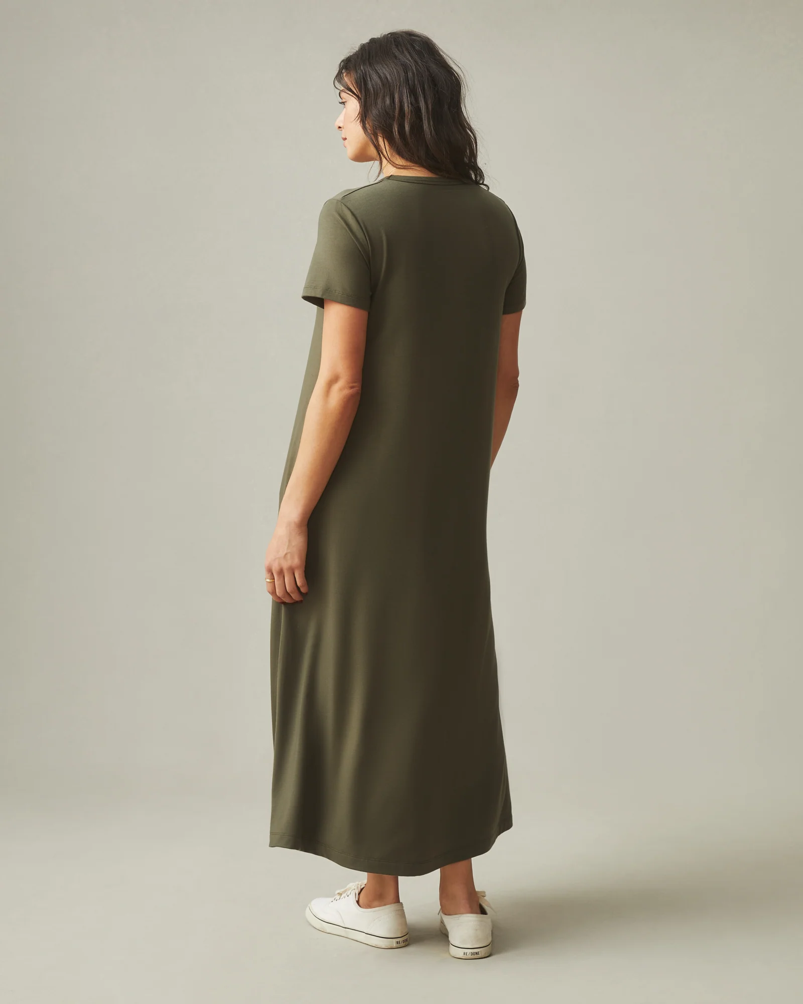 Women's Flex Maxi Dress - Olive - Image 4