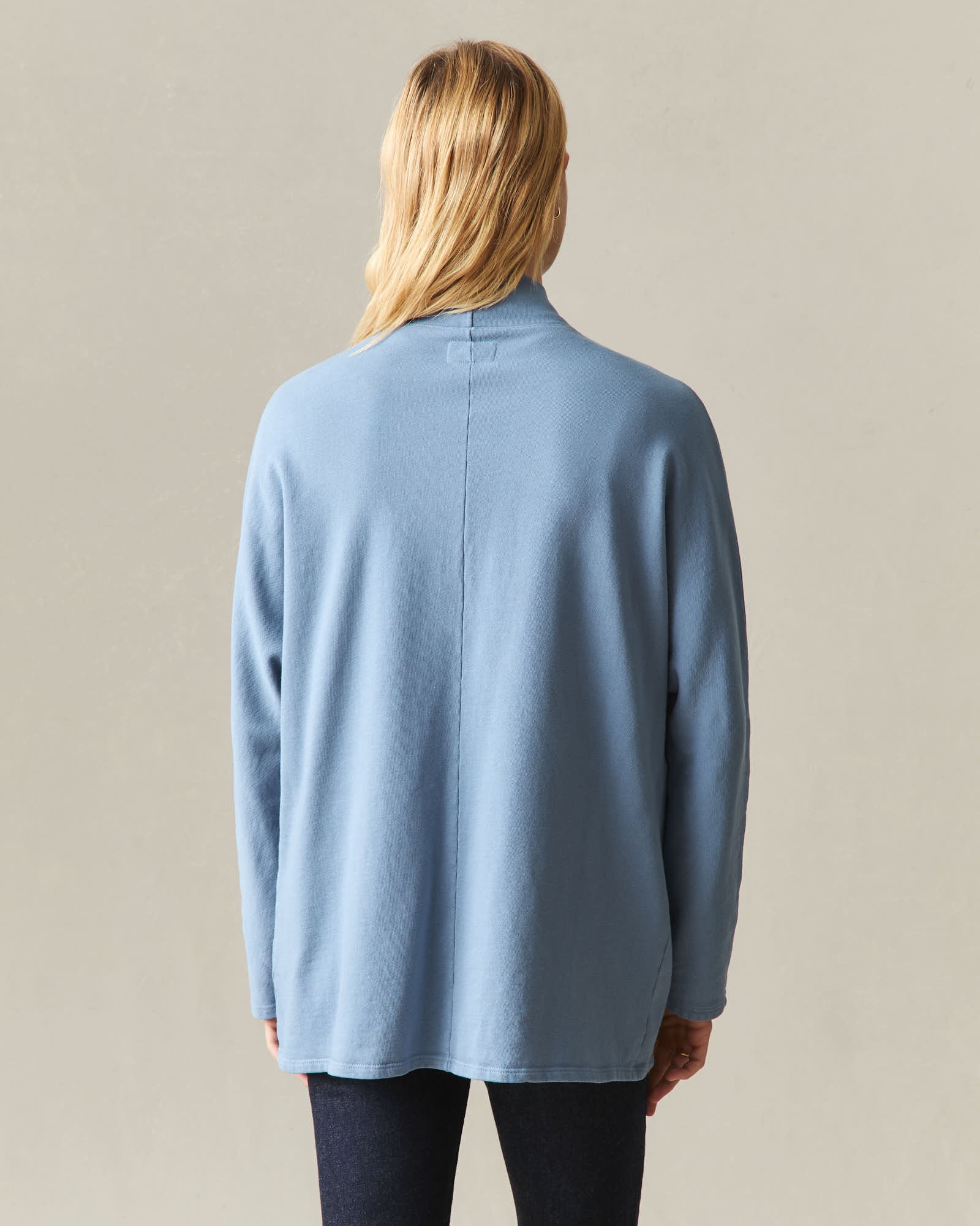 Women's French Terry Cardigan - Infinity - Image 4