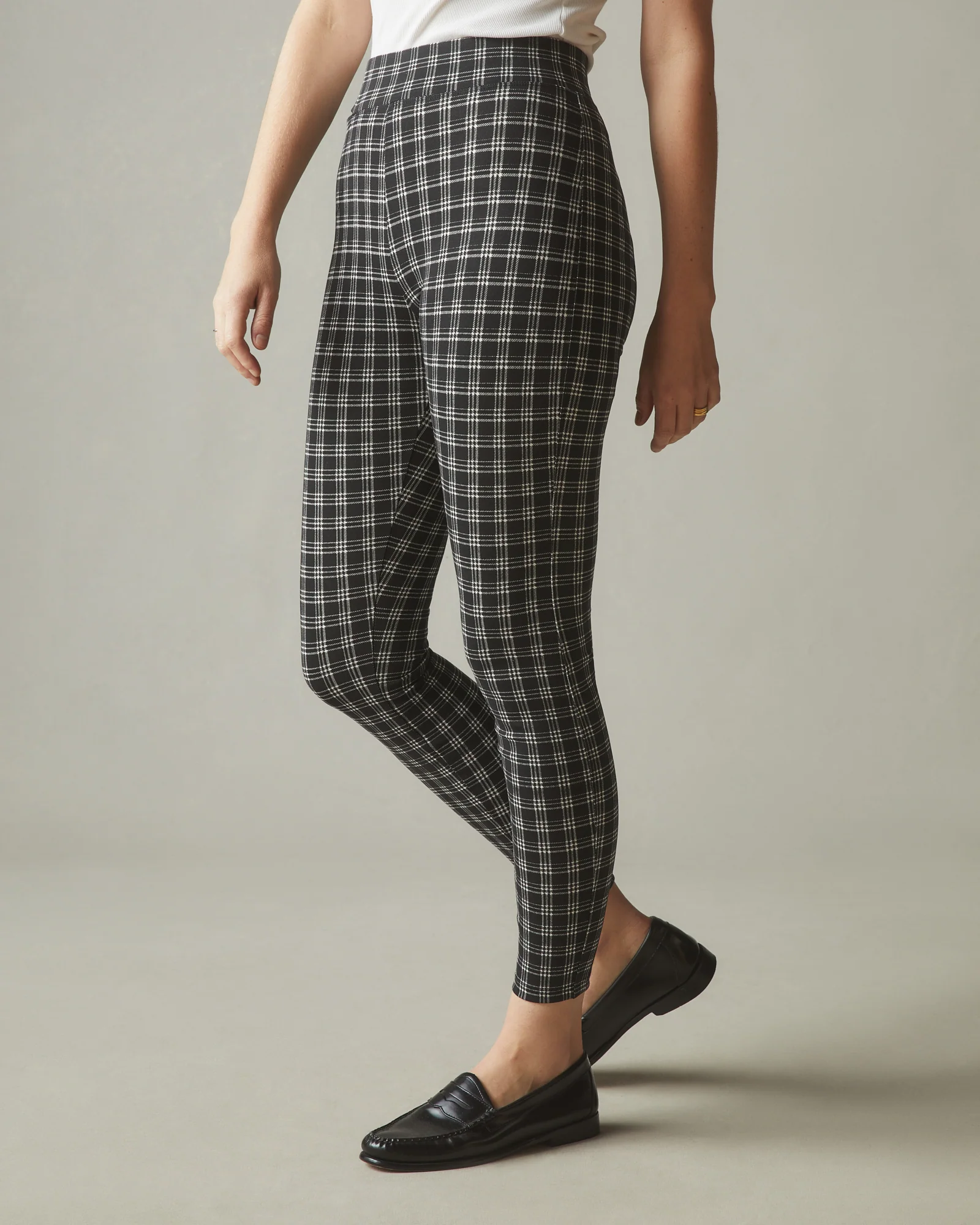 Women's Holiday Legging - Plaid - Image 2