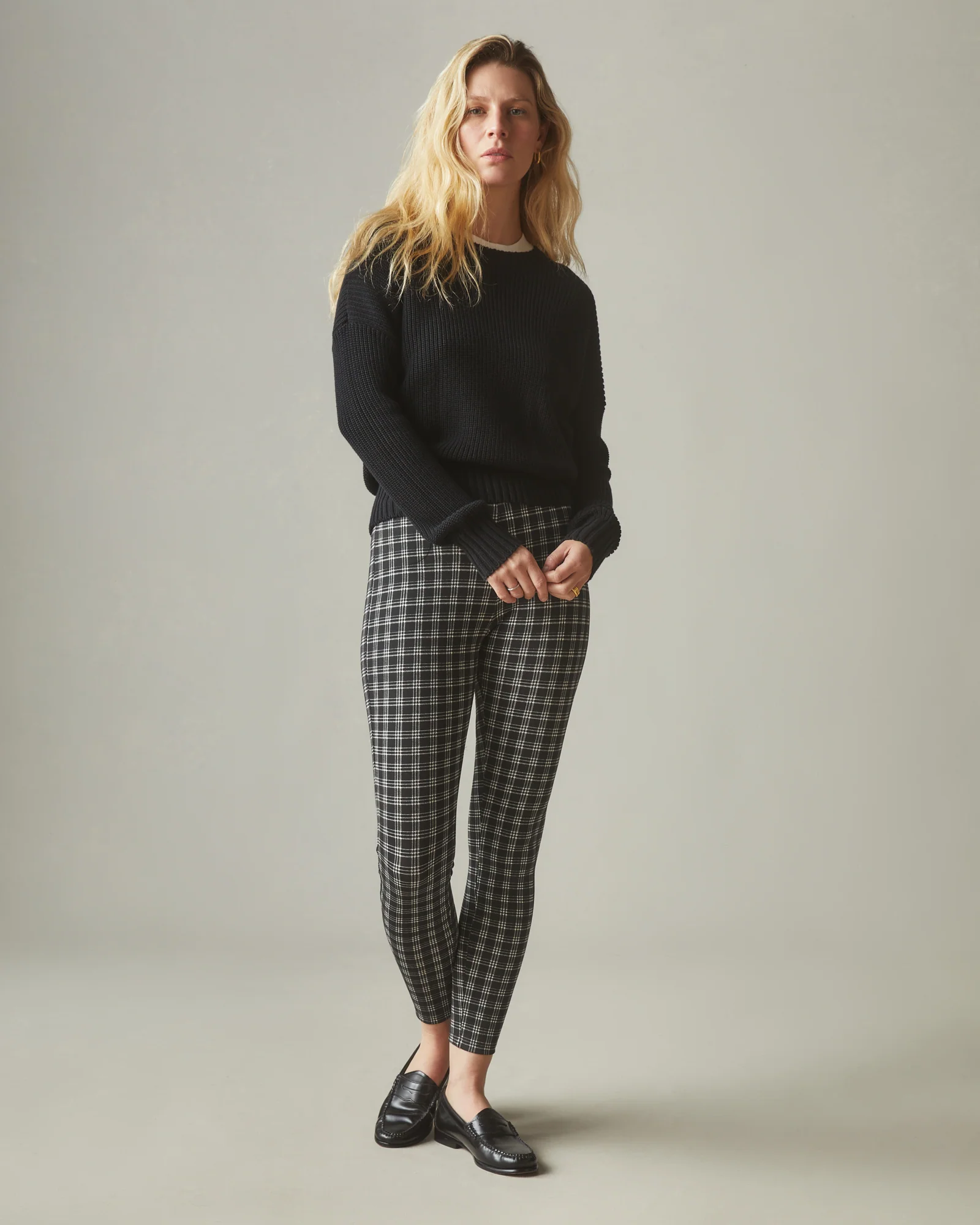 Women's Holiday Legging - Plaid - Image 4