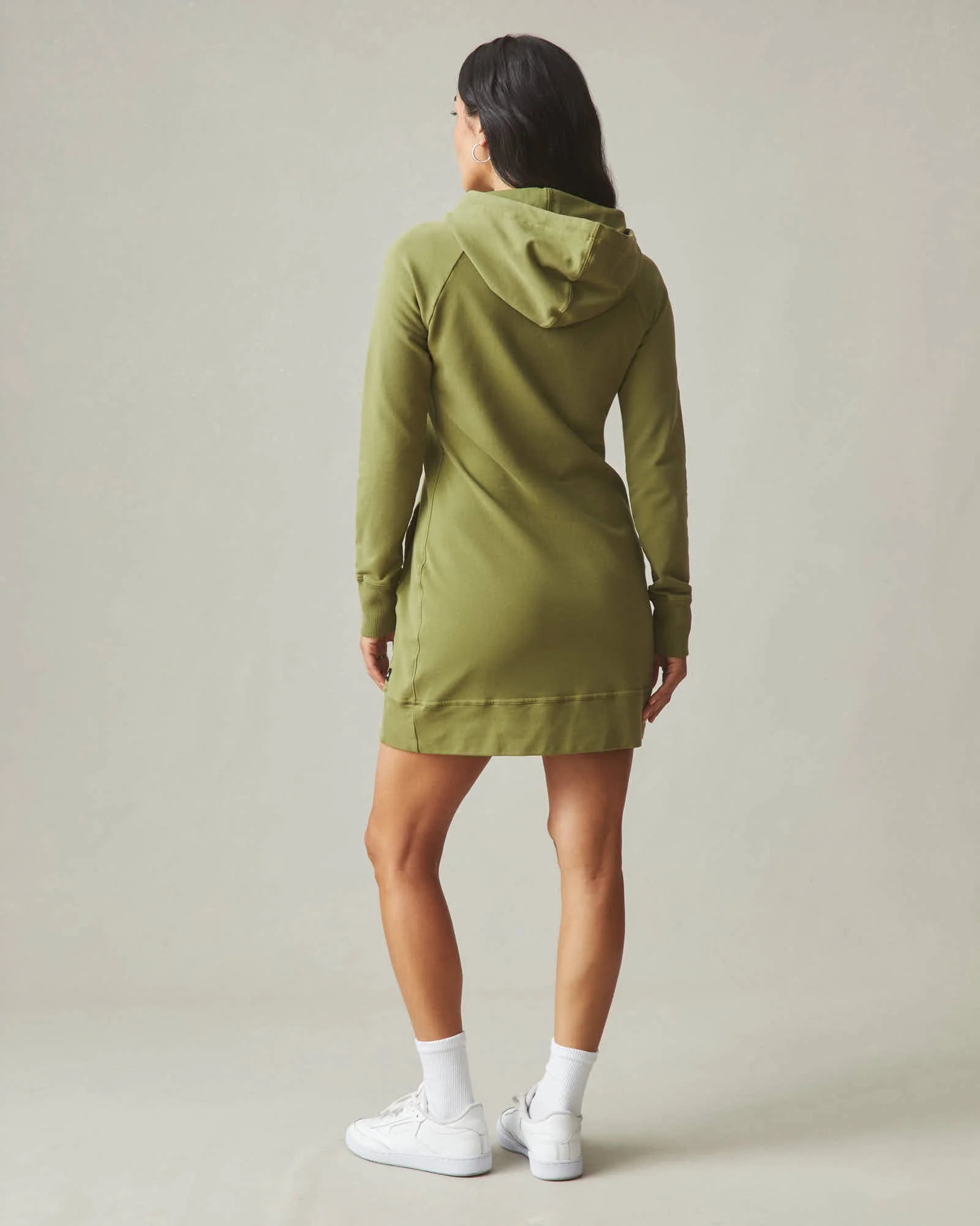 Women's Hoodie Dress - Capulet Olive - Image 5