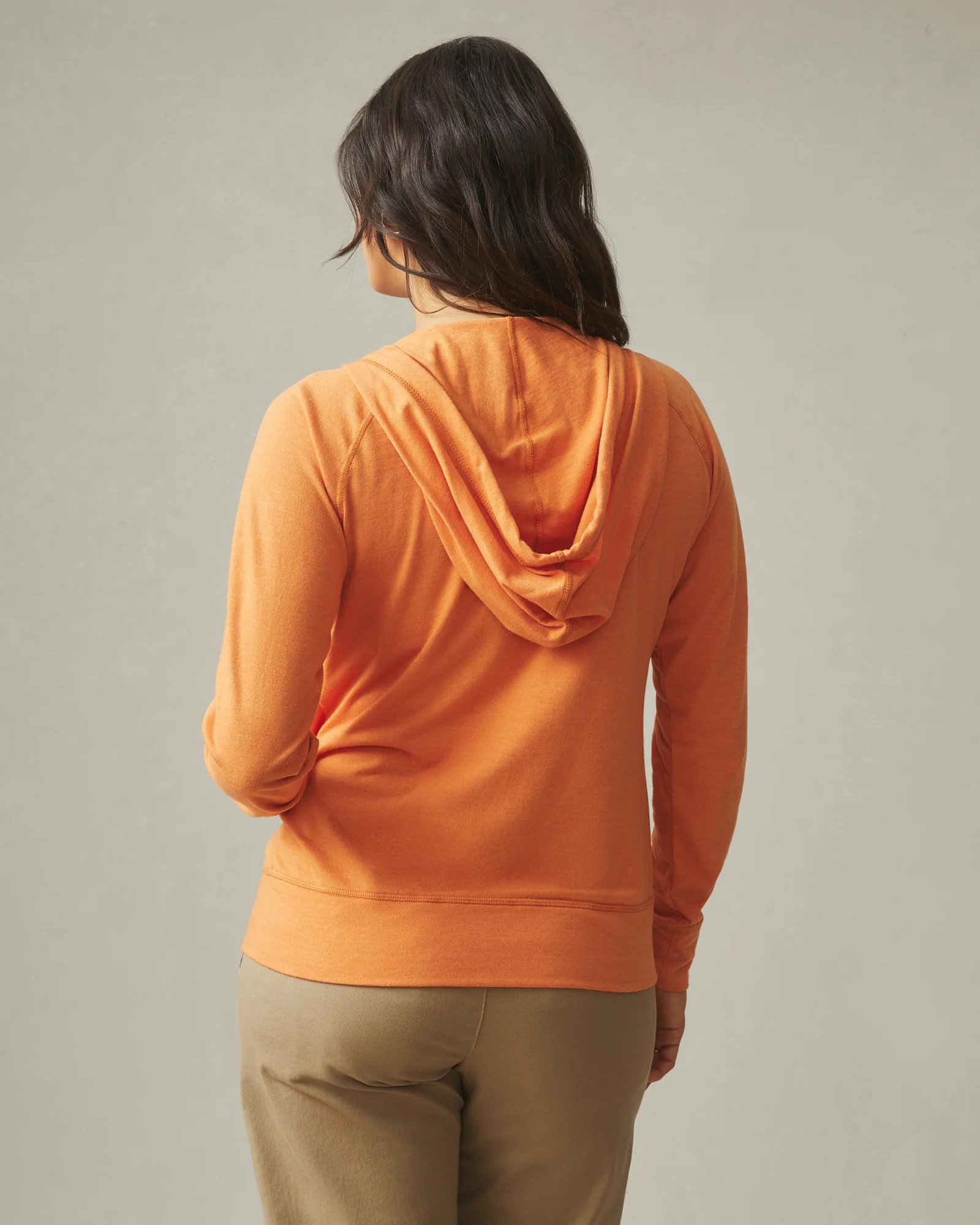 Women's Lightweight Full Zip - Amber Glow - Image 4