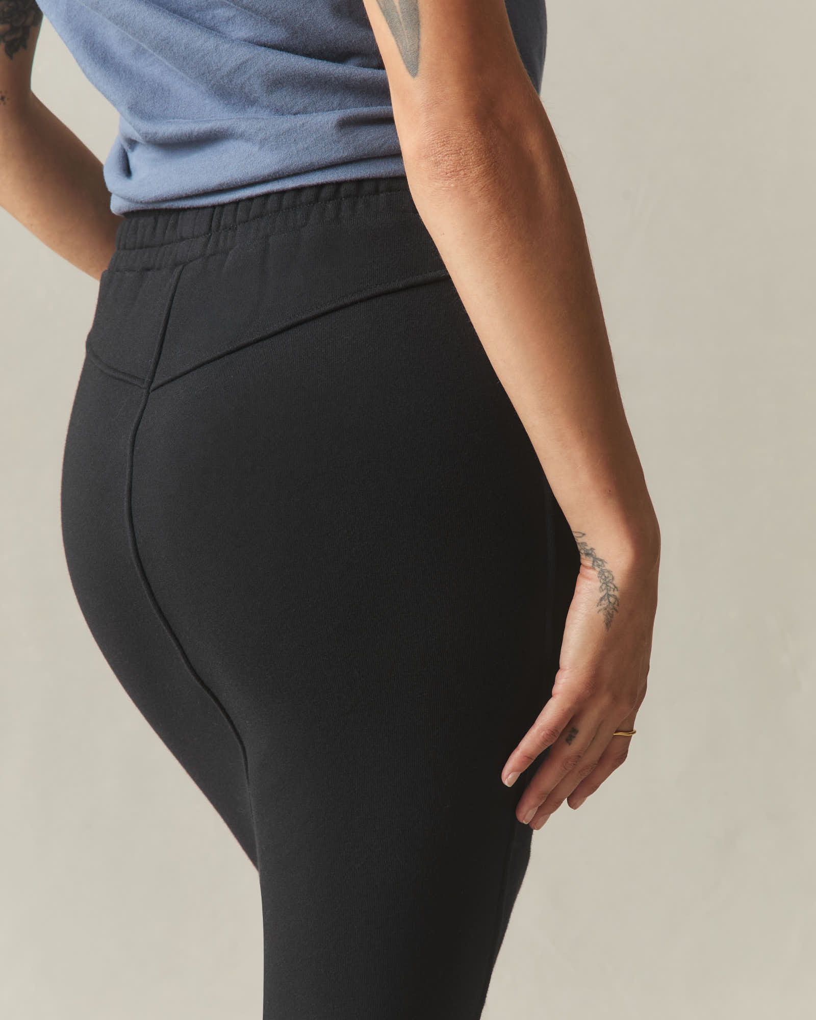 Women's Midweight Fleece Skirt - Black - Image 5