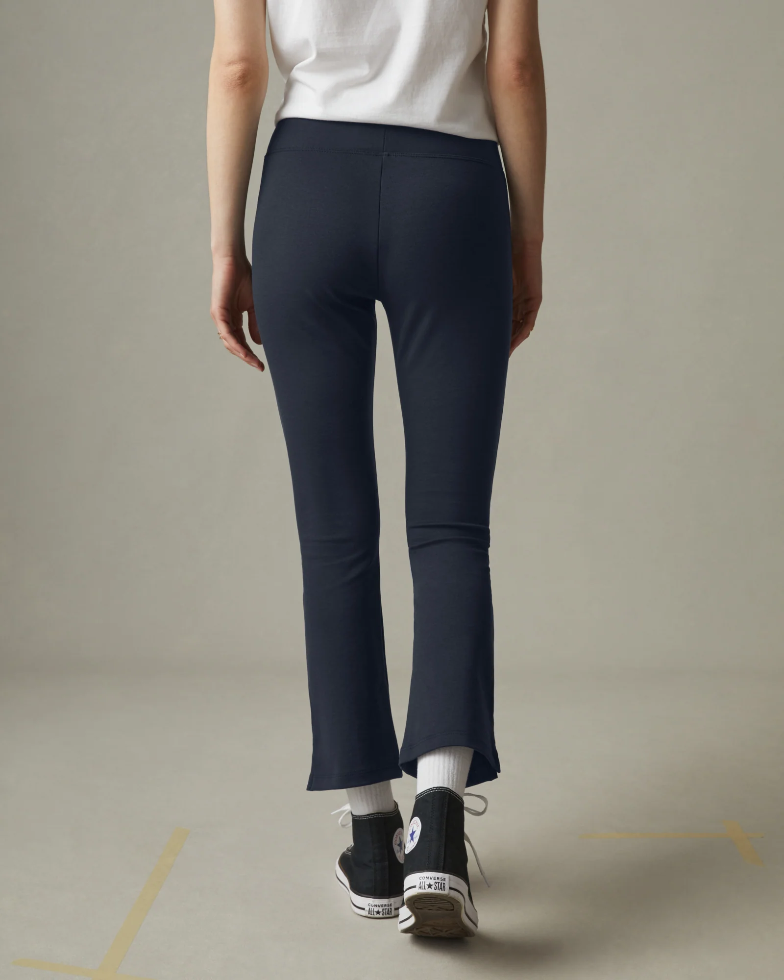 Ponte Kick Flare Pant - Heritage Navy - Image 3