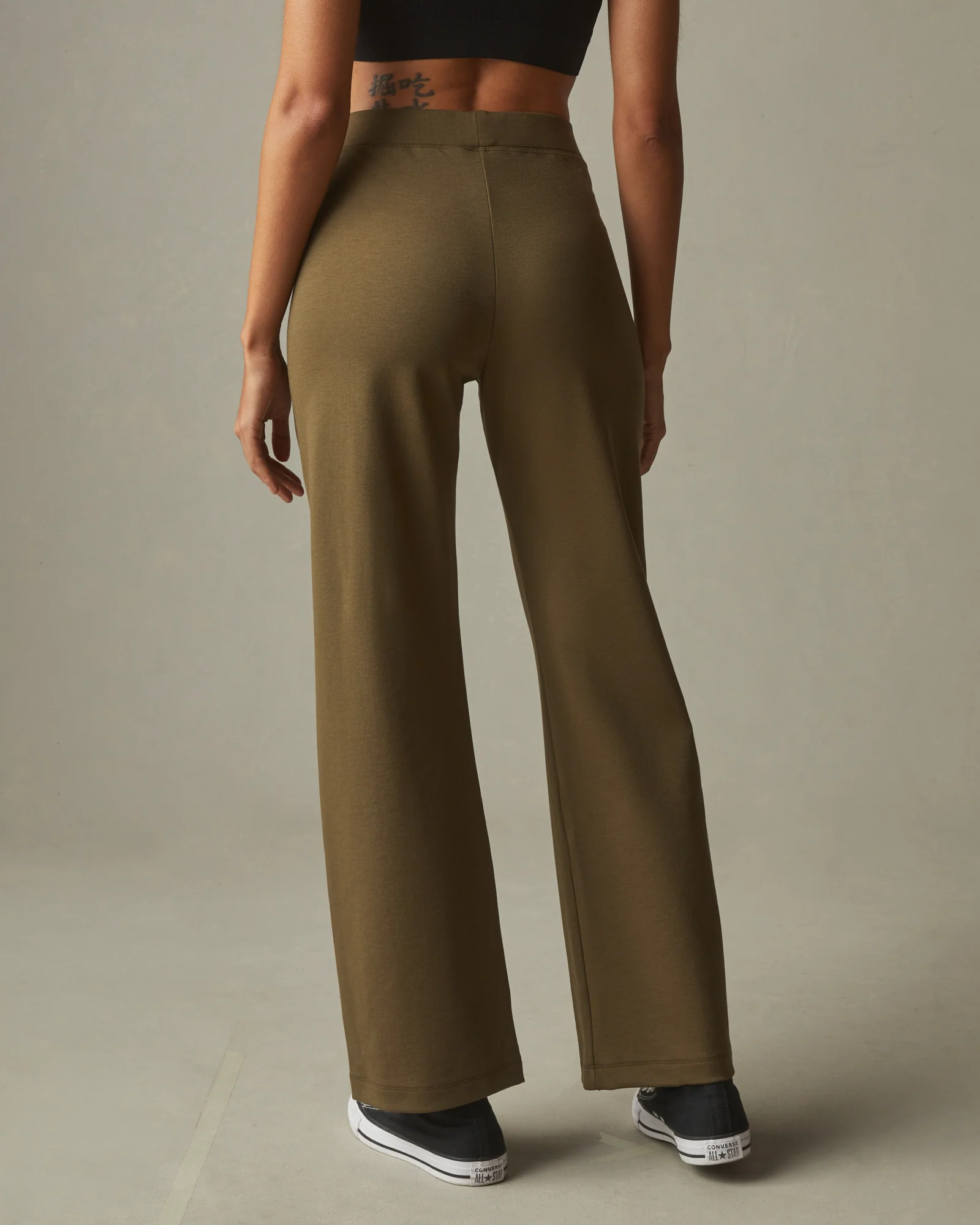 Ponte Straight Pant - Beech - Image 3