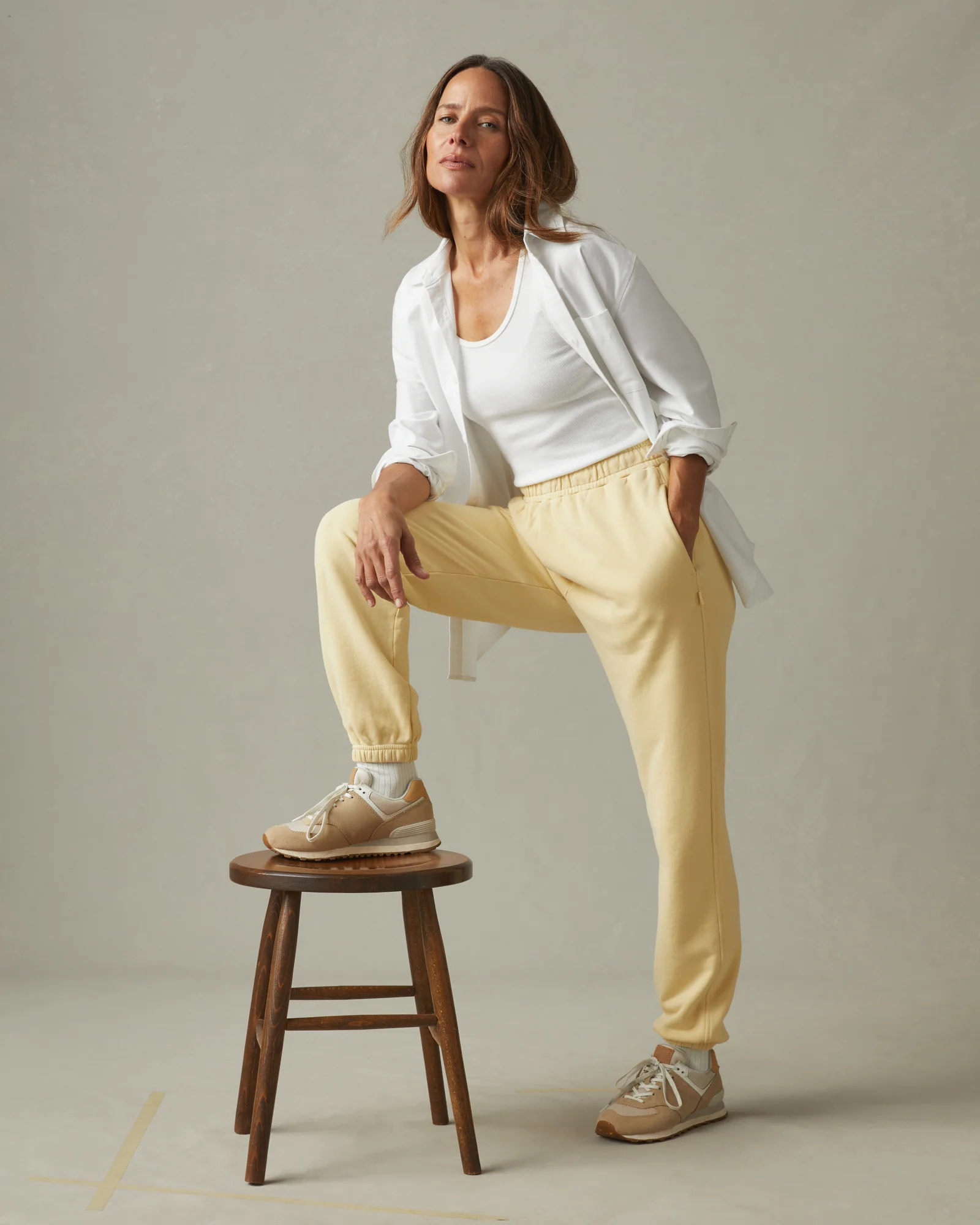 Women's Premium Midweight Sweatpant - Golden Glow - Image 5