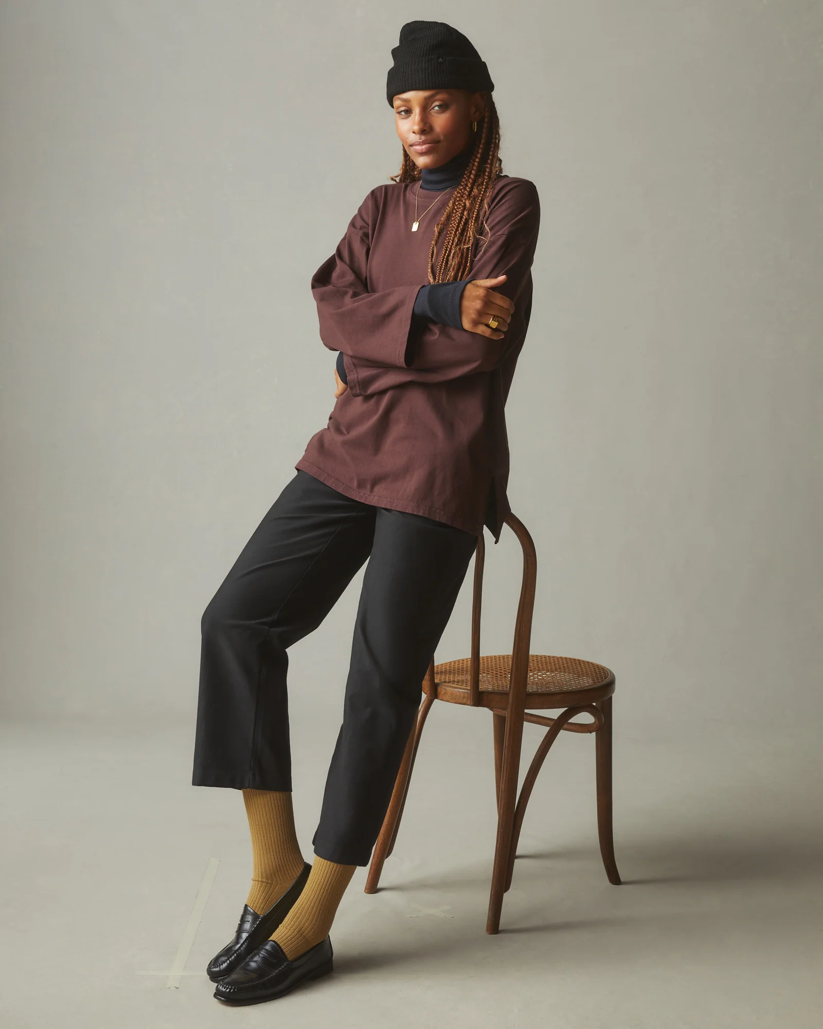 Women's Brushed Twill Pant - Meteorite - Image 5