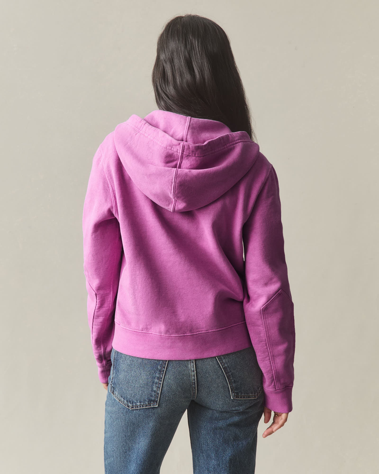 Women's Relaxed Classic Full Zip 2.0 - Beauty Berry - Image 4